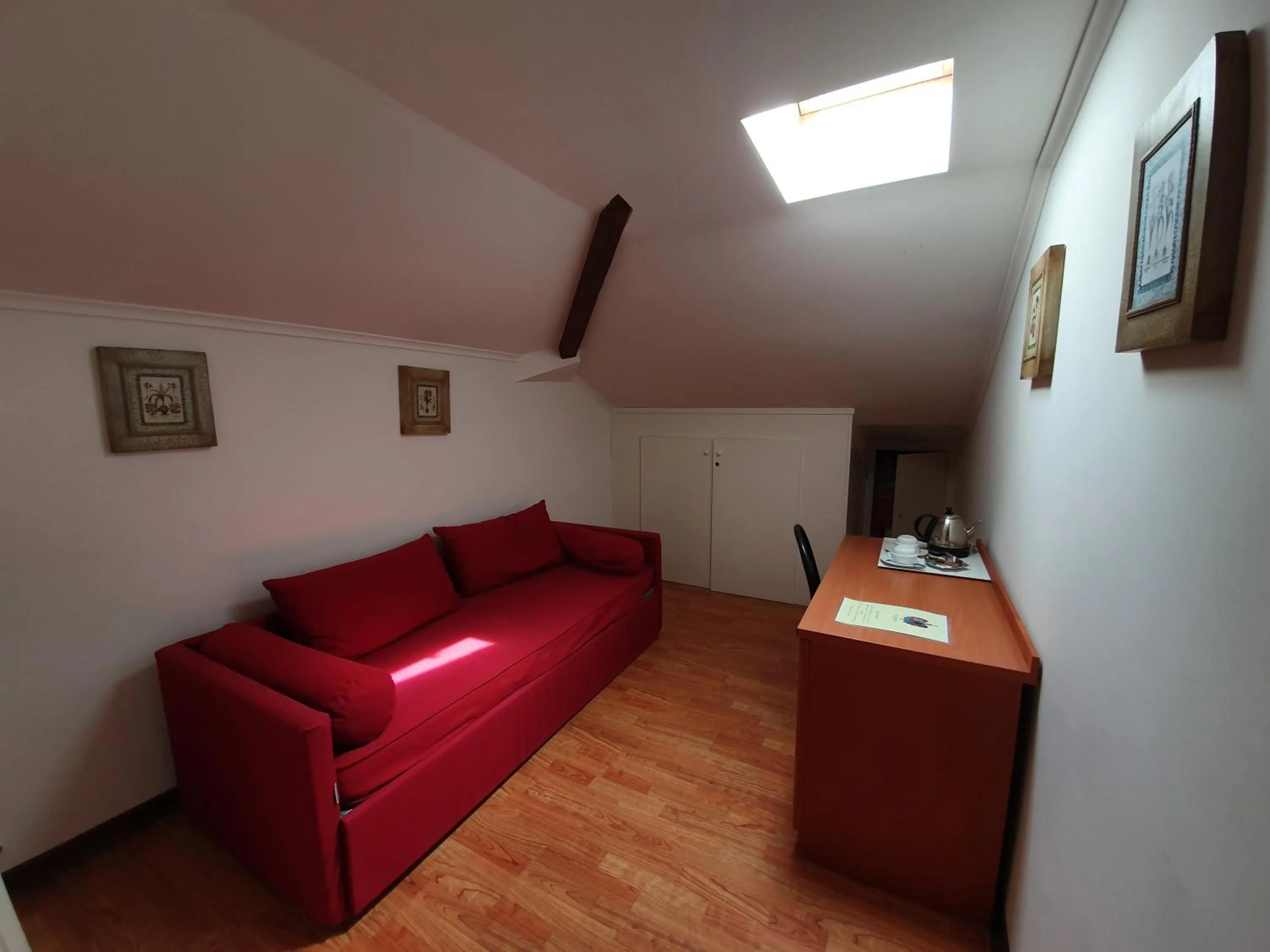 Seating area in Villa Berghinz