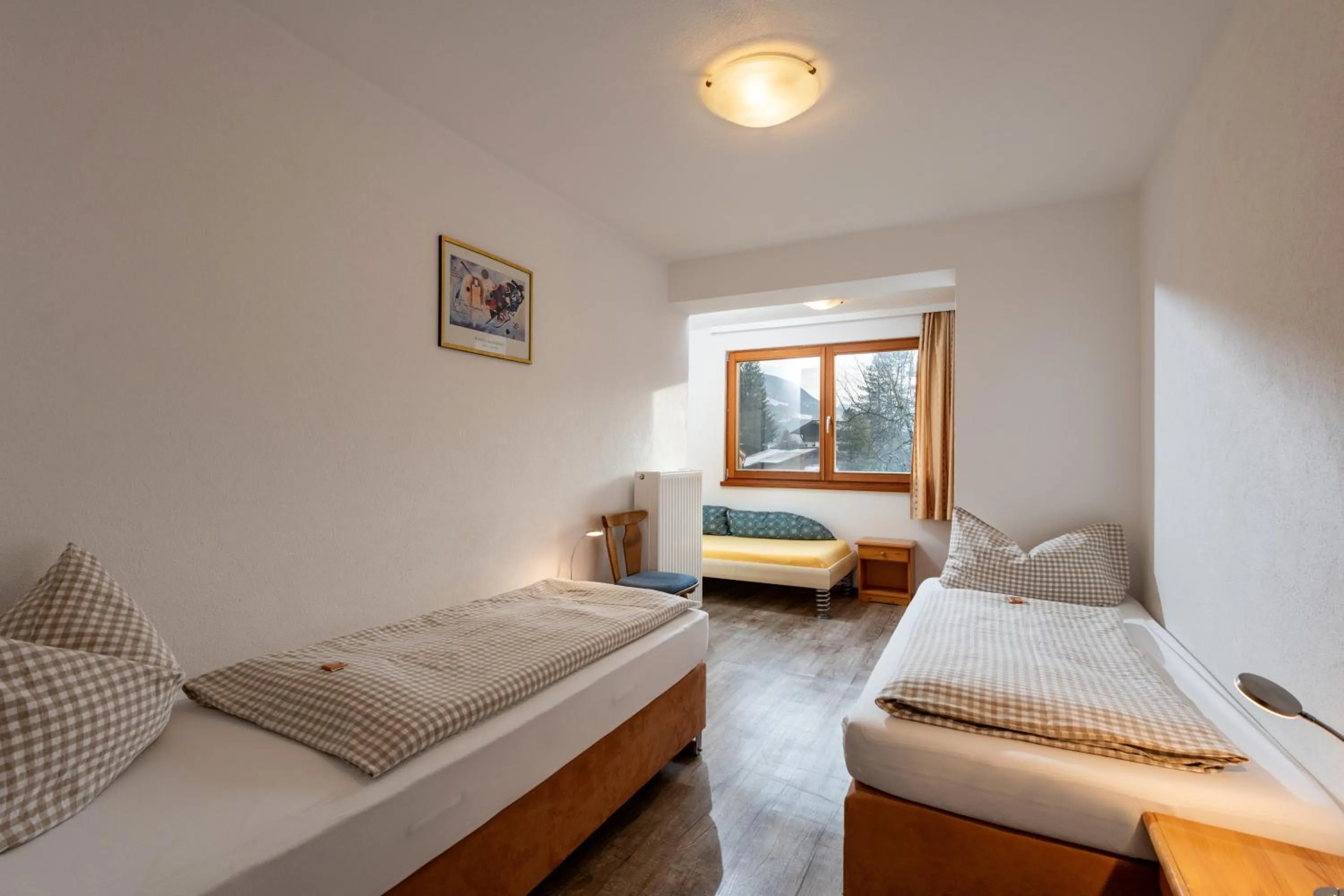 Bedroom, Bed in Pension Noella