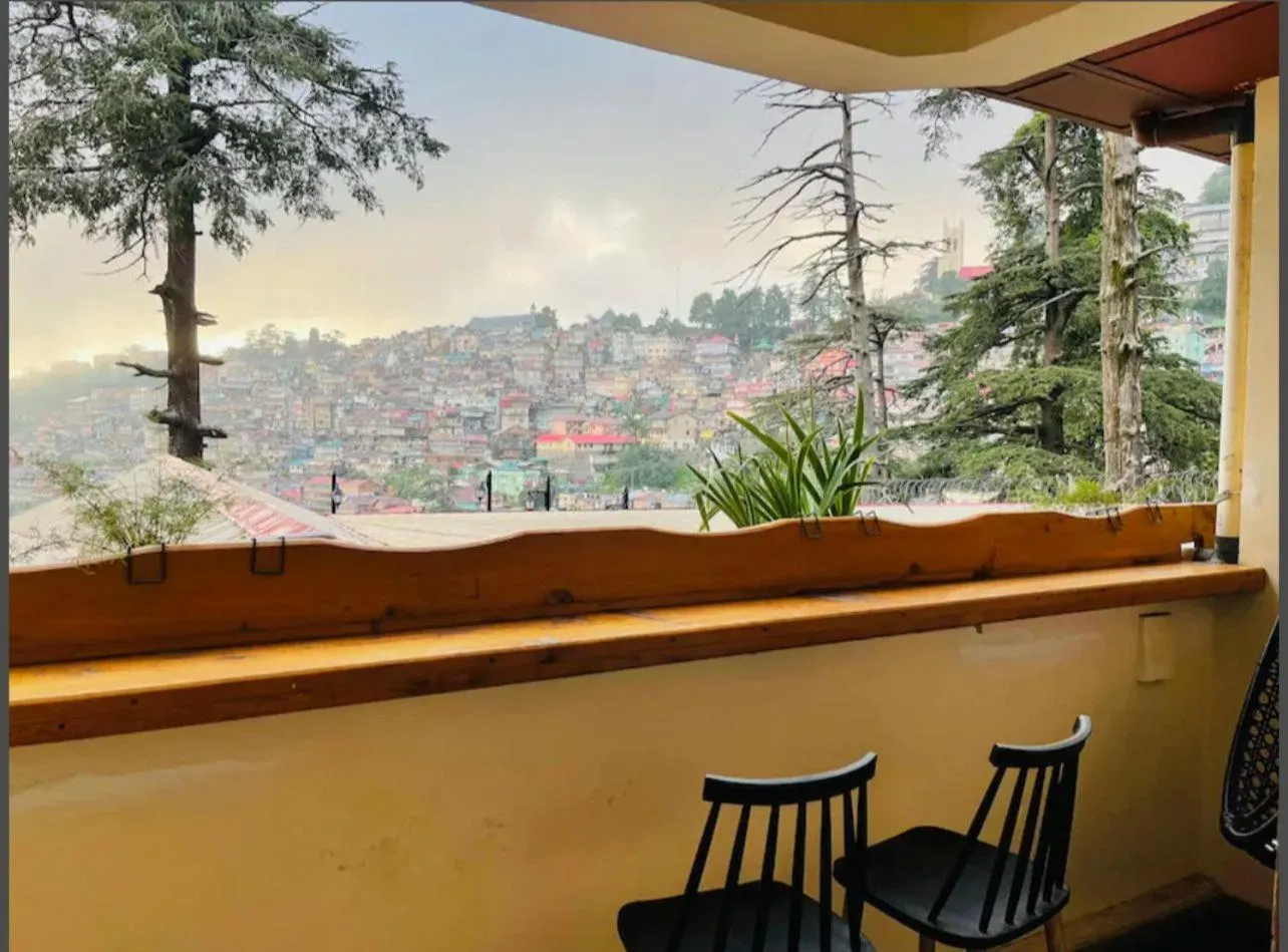Balcony/Terrace in Hotel Willow Banks Shimla