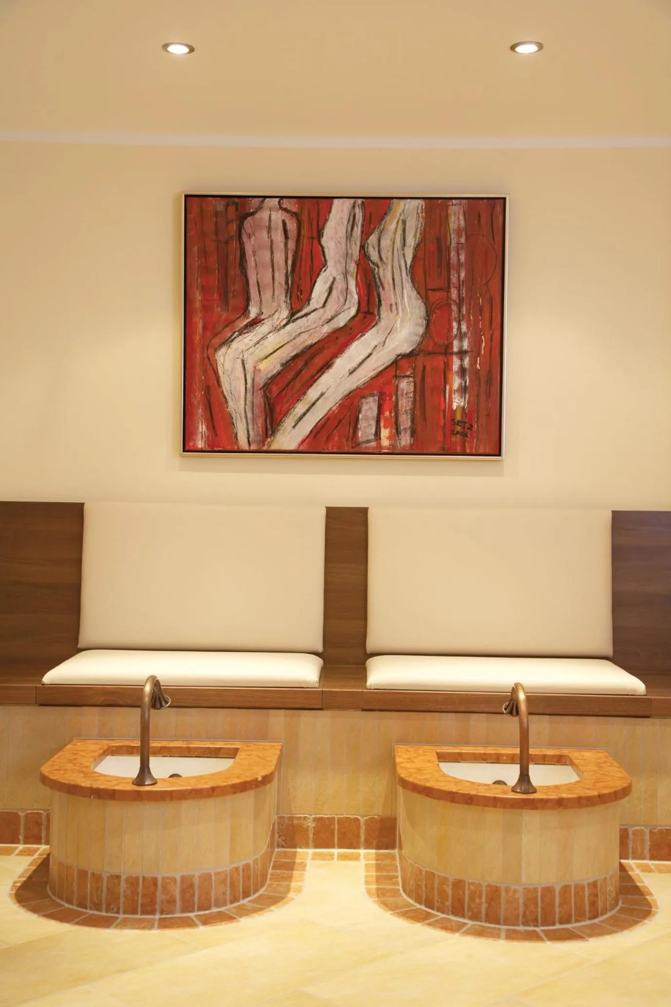 Spa and wellness centre/facilities in Hotel Hirlanda