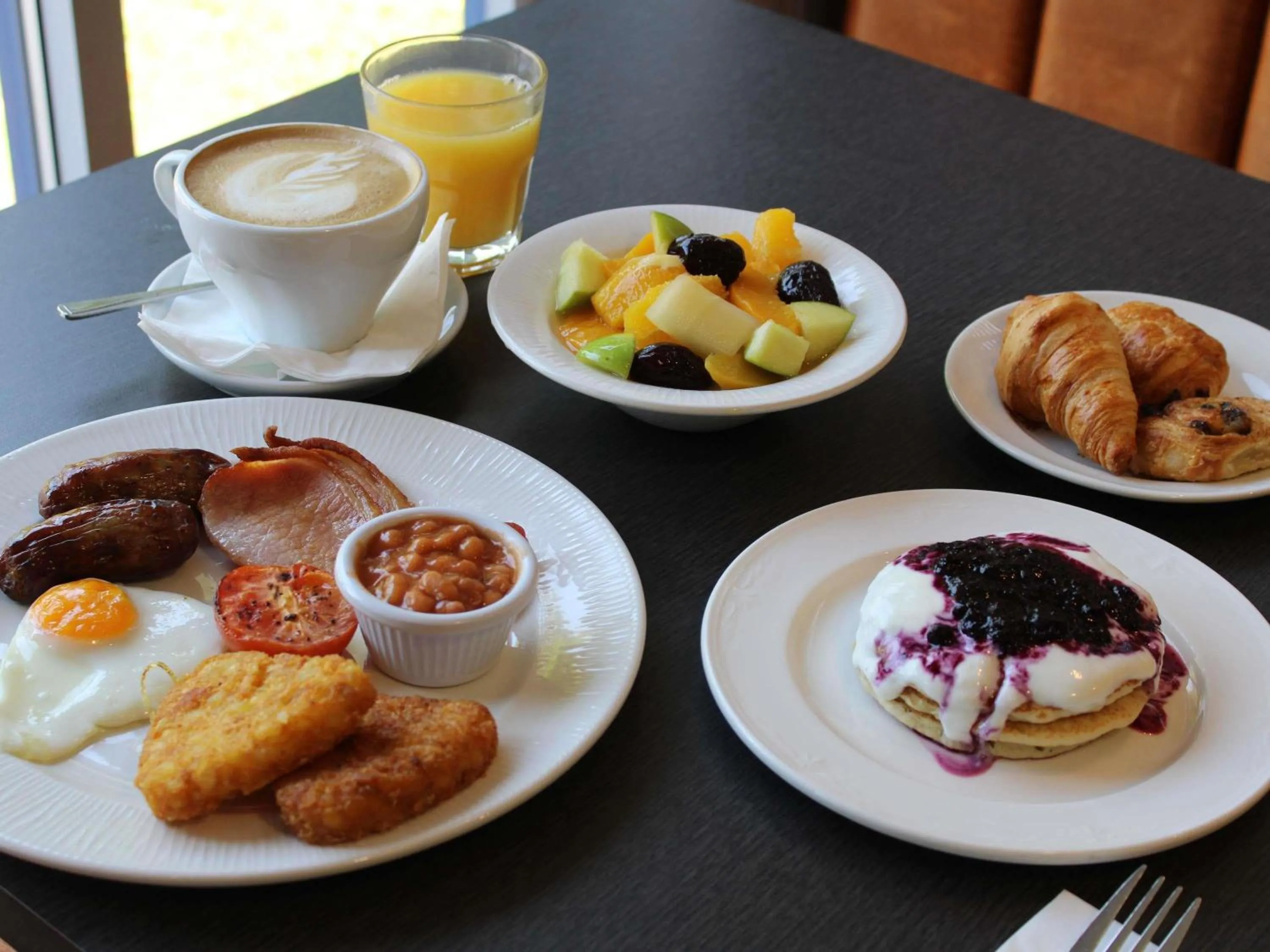 Breakfast in Novotel London Stansted Airport