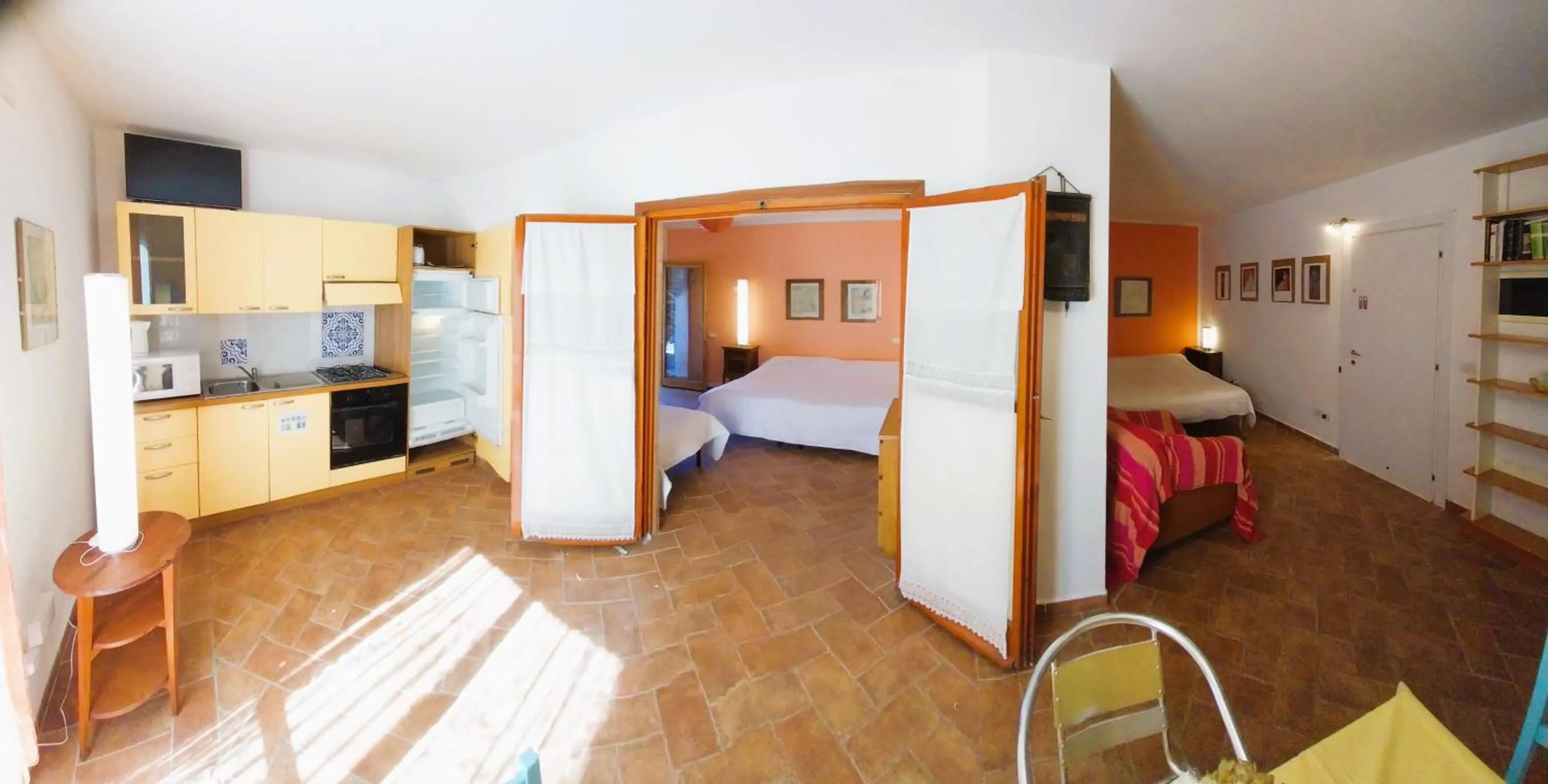 Living room, Bed in Villadina Farm