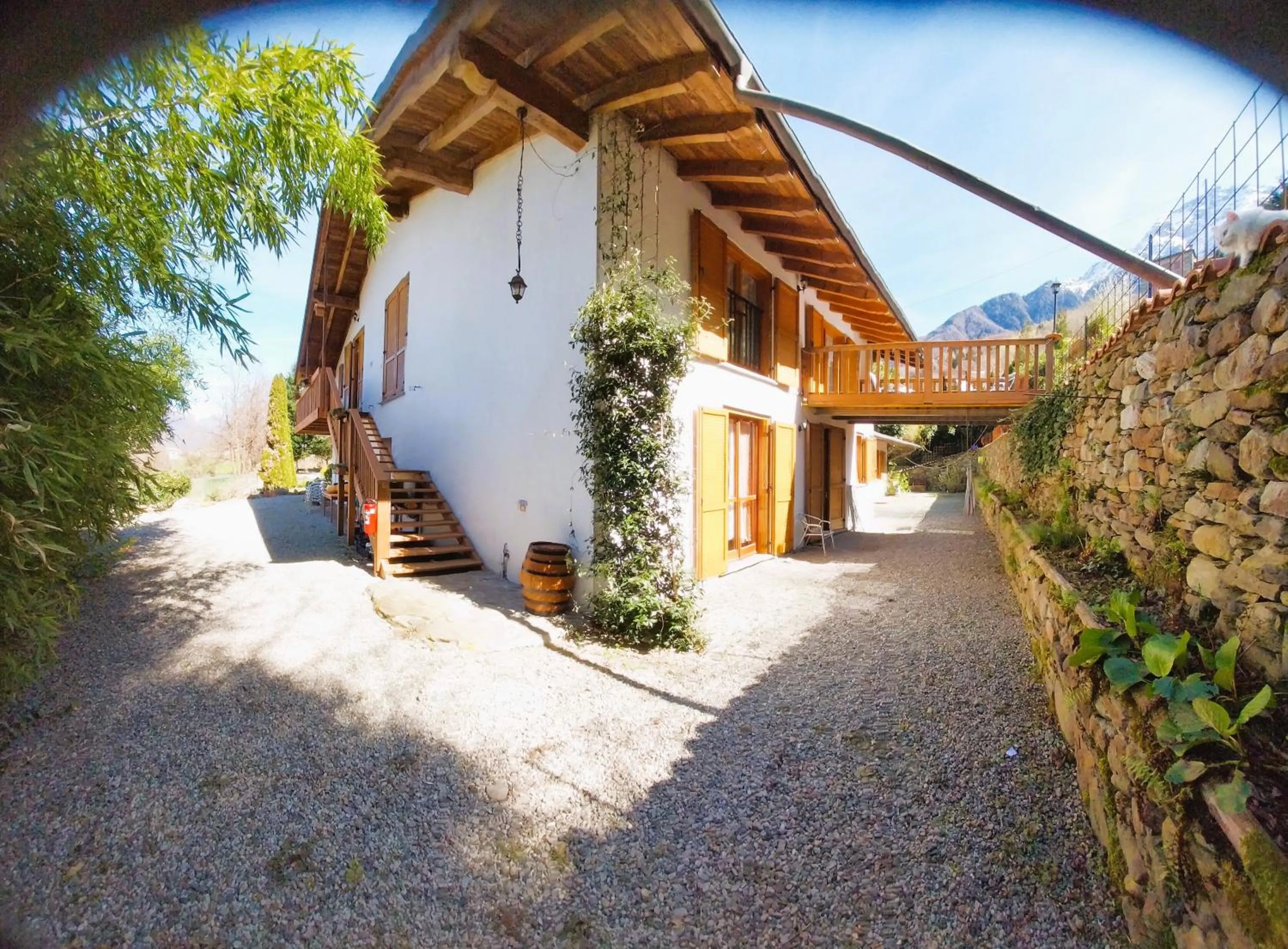 Facade/entrance in Villadina Farm