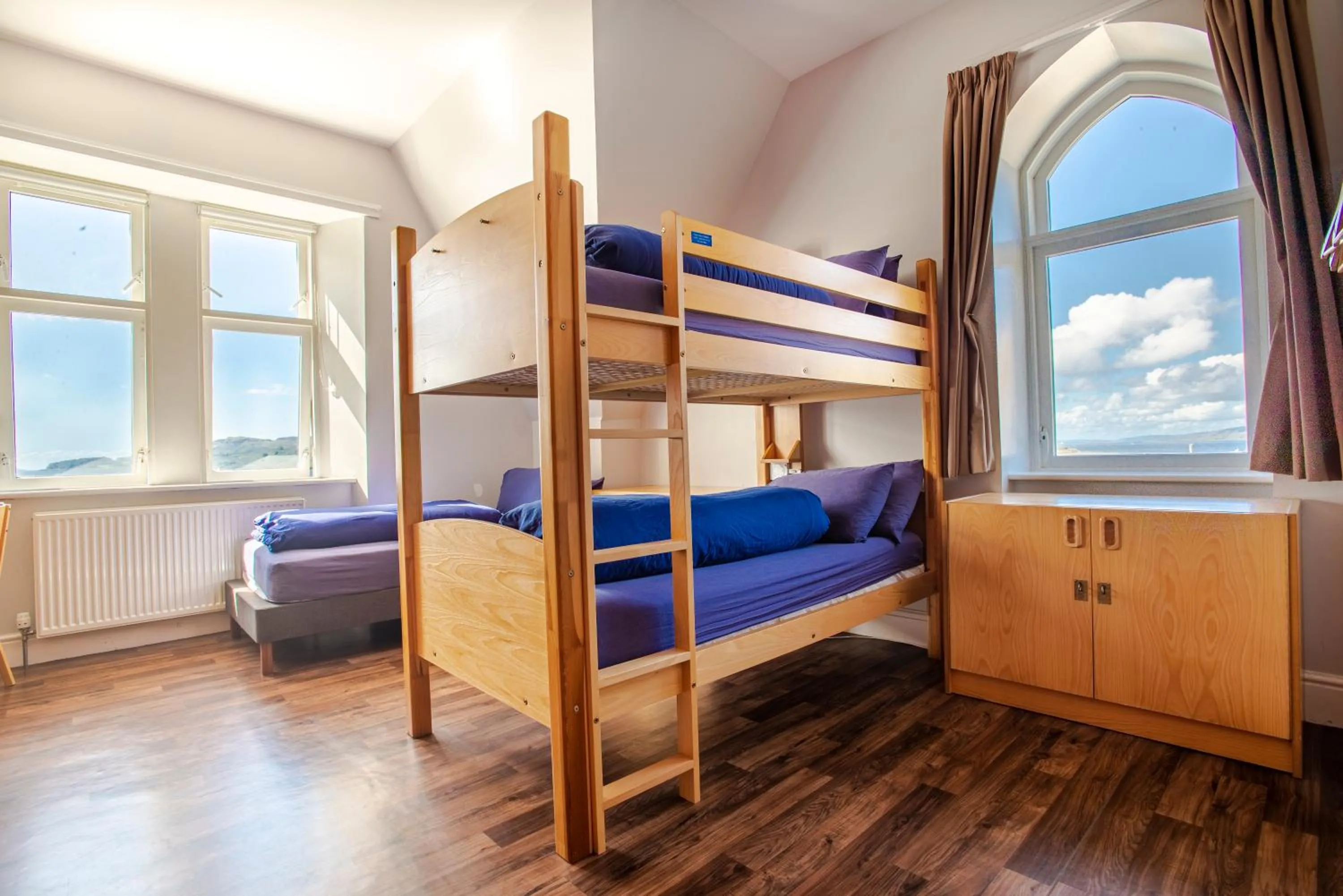 Quadruple Room in Oban Youth Hostel