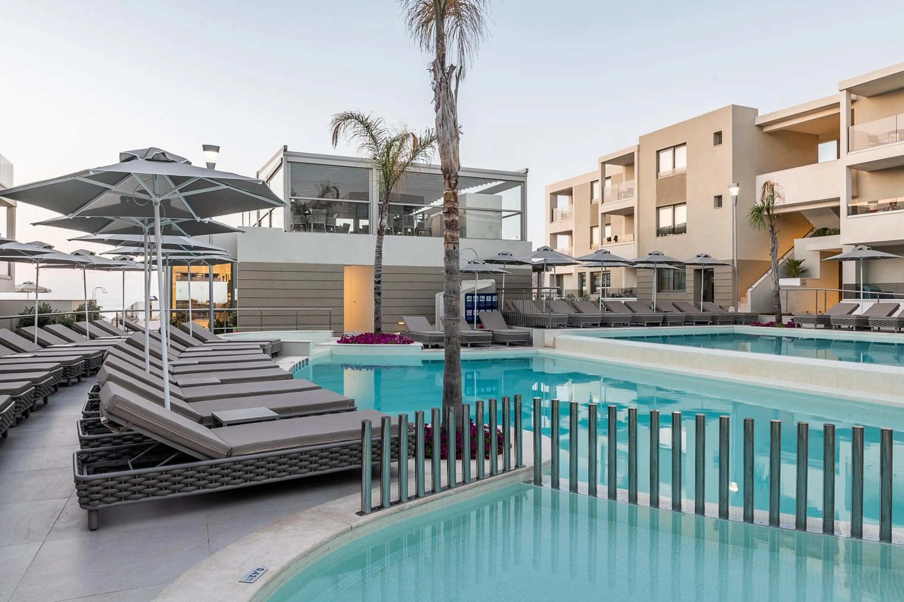 Pool view in Porto Platanias Beach Luxury Selection - Adults Only