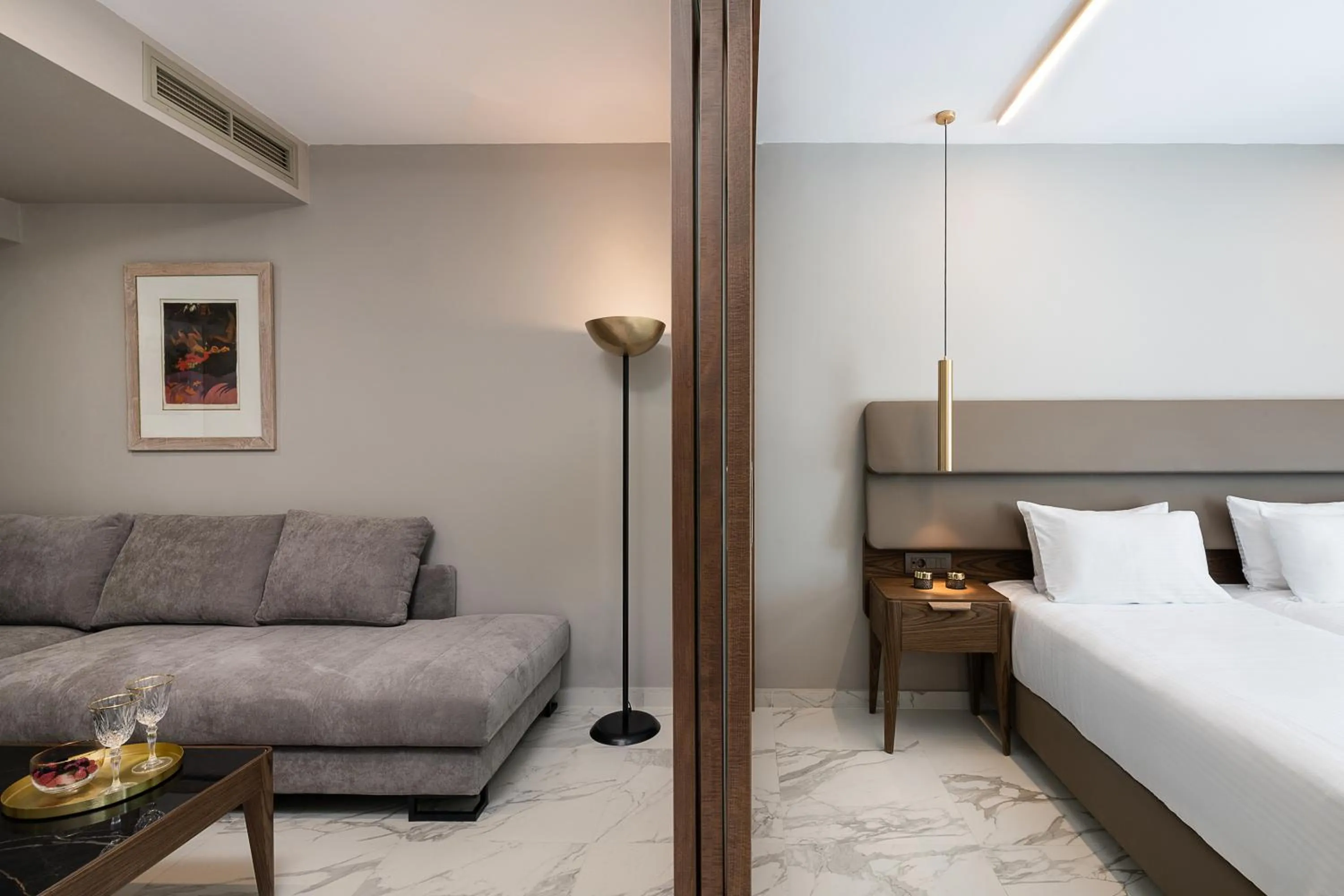 Photo of the whole room, Bed in Porto Platanias Beach Luxury Selection - Adults Only