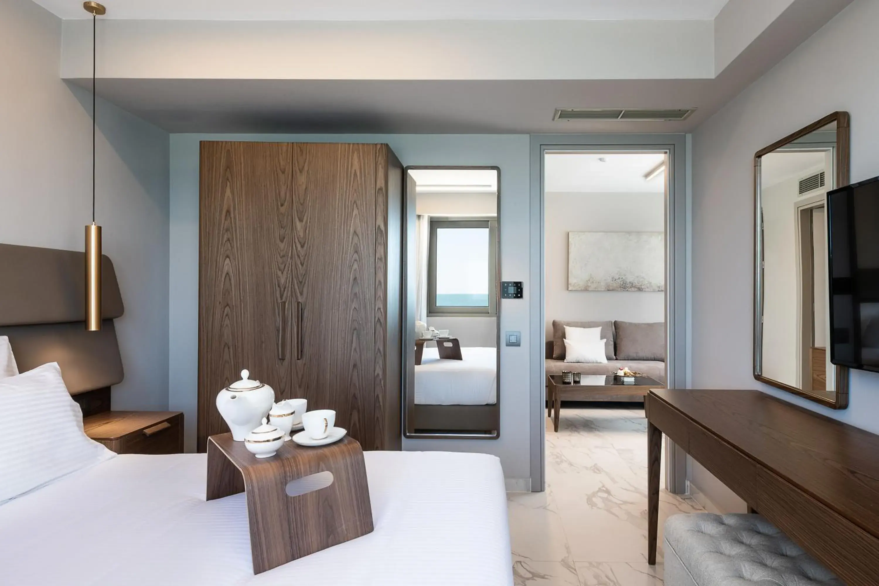 "Nest" Two-Bedroom Suite in Porto Platanias Beach Luxury Selection - Adults Only "Nest" Two-Bedroom Suite in Porto Platanias Beach Luxury Selection - Adults Only