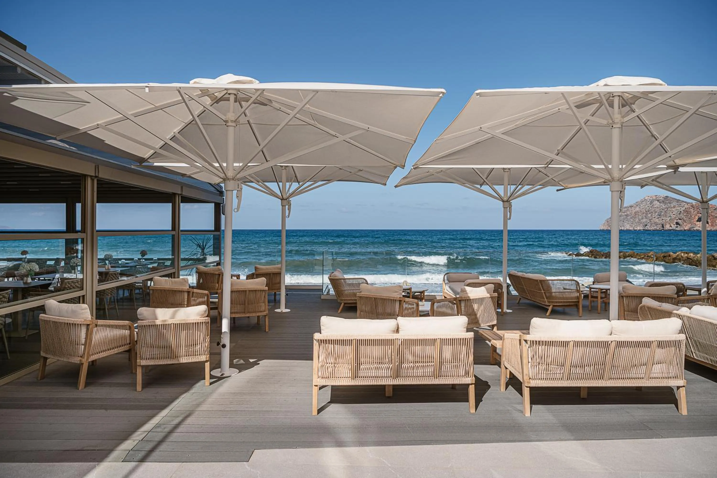 Lounge or bar in Porto Platanias Beach Luxury Selection - Adults Only