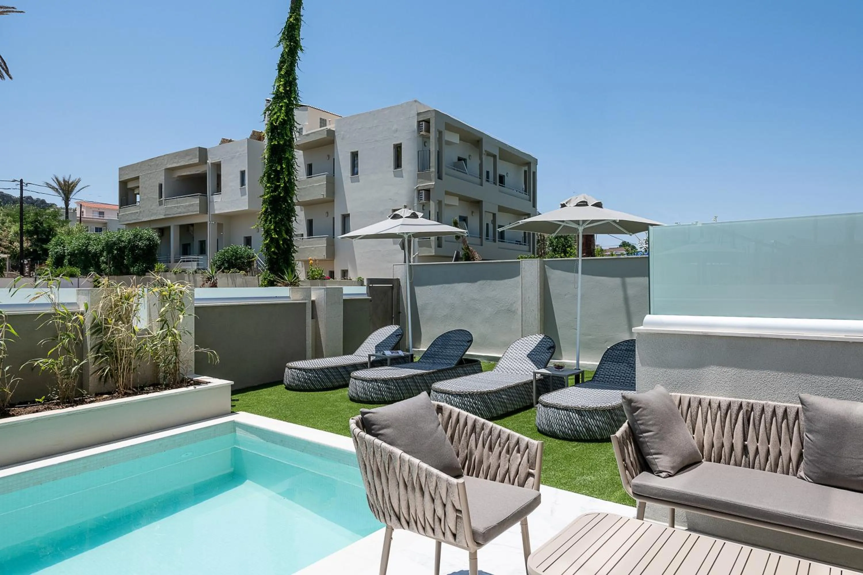 Balcony/Terrace in Porto Platanias Beach Luxury Selection - Adults Only