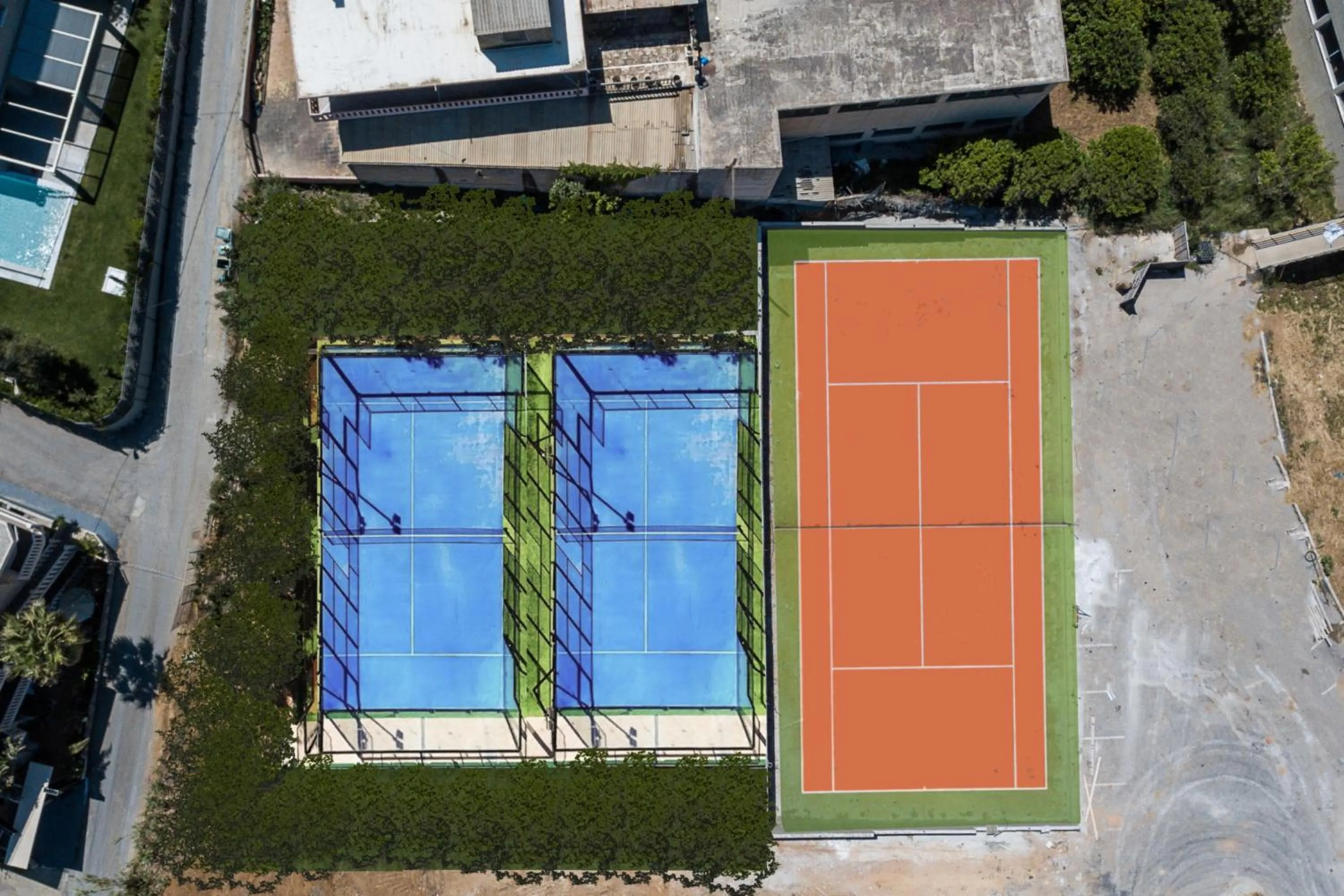 Tennis court in Porto Platanias Beach Luxury Selection - Adults Only