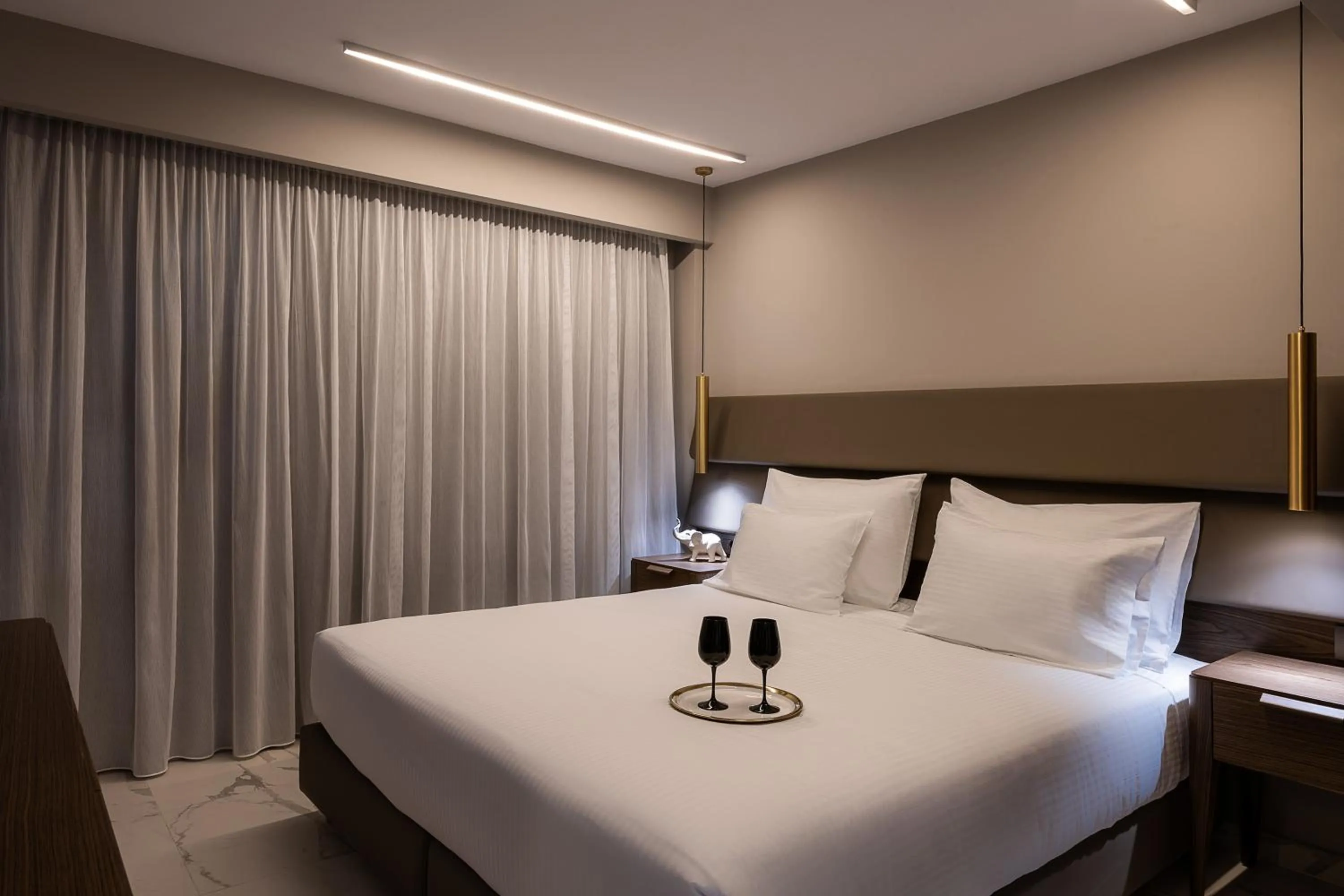 Night, Bed in Porto Platanias Beach Luxury Selection - Adults Only