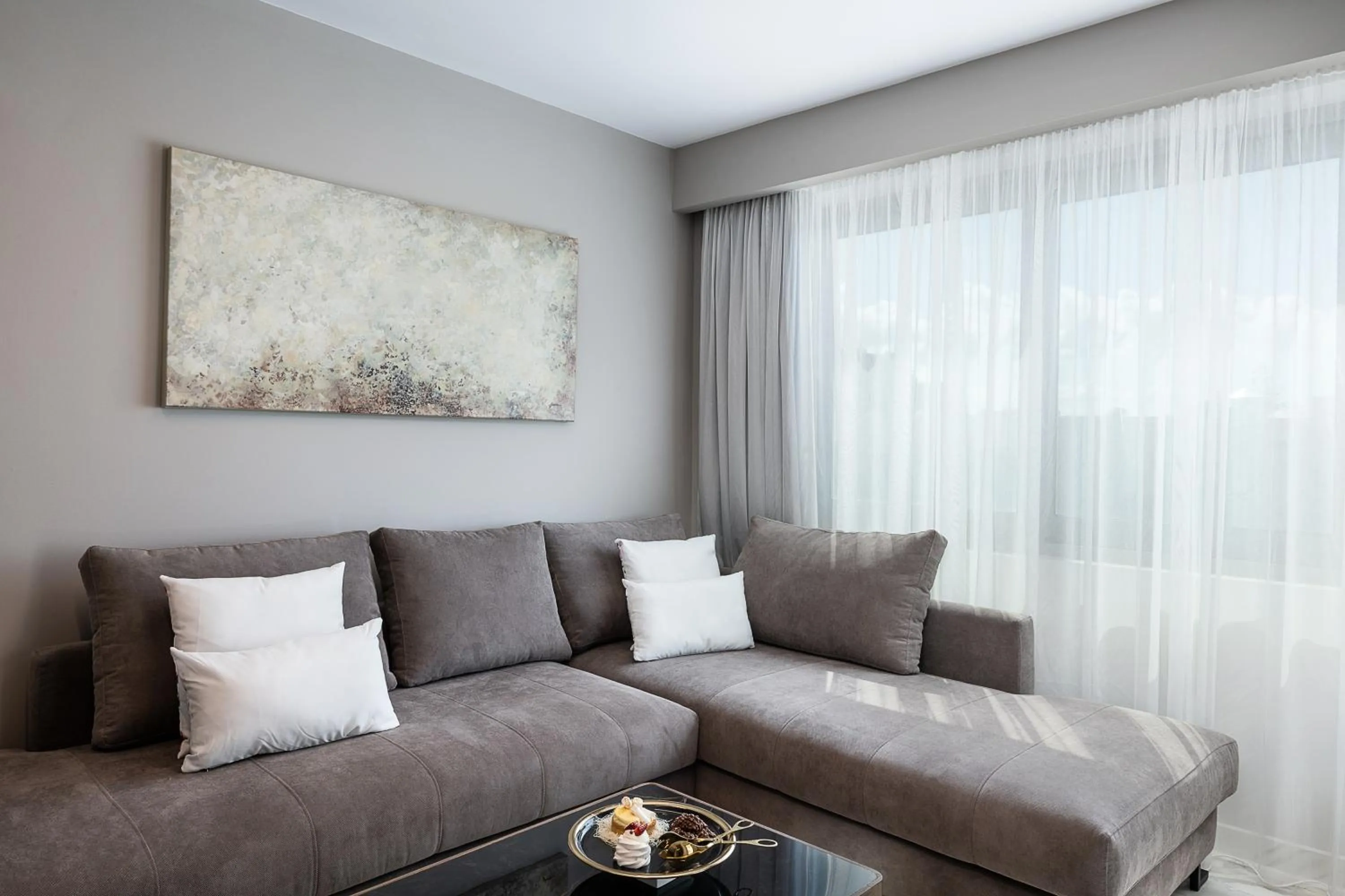 Living room in Porto Platanias Beach Luxury Selection - Adults Only