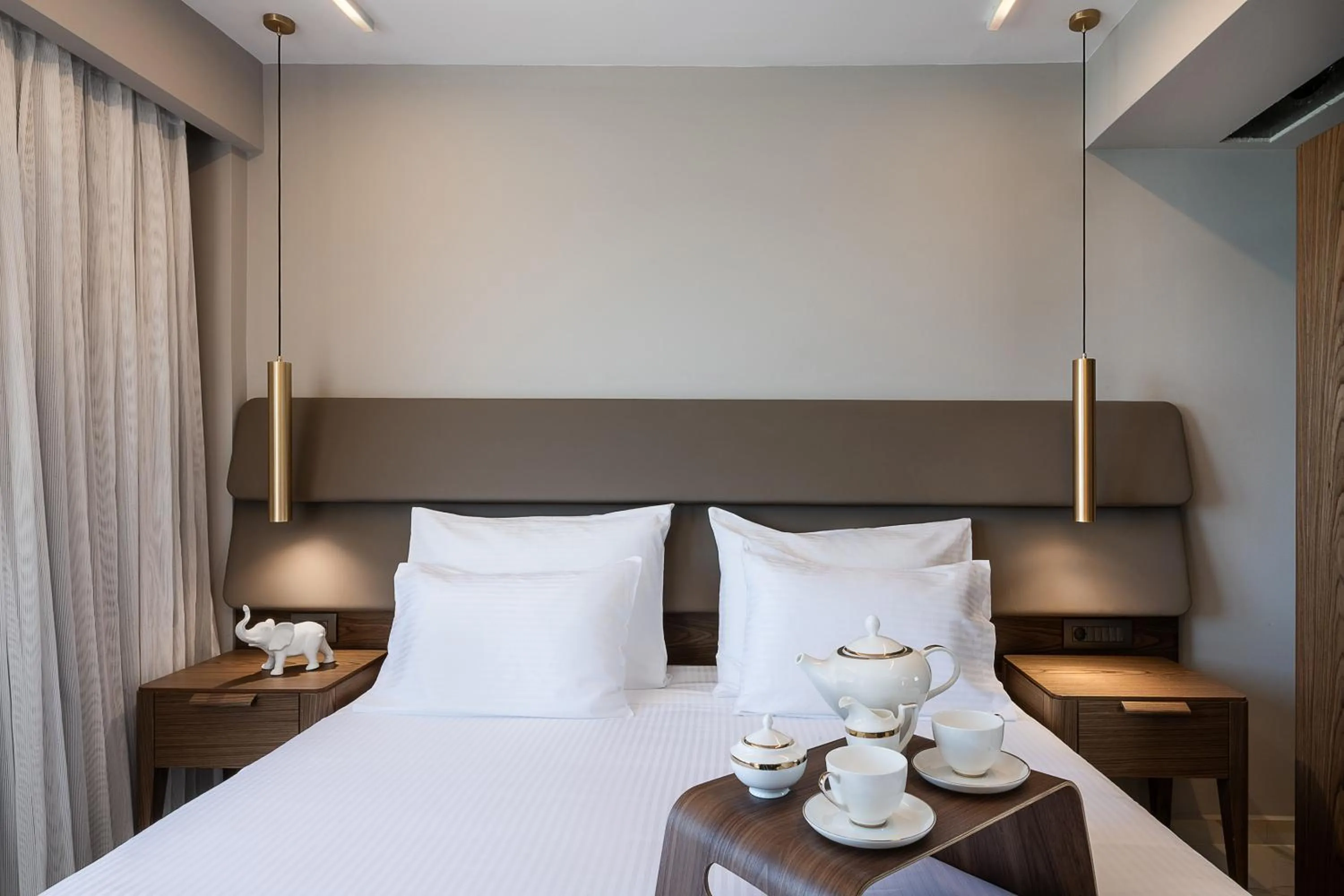 Decorative detail, Bed in Porto Platanias Beach Luxury Selection - Adults Only