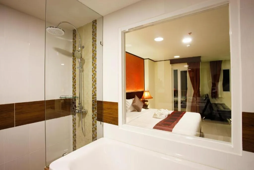 Bed in Orchid Resortel