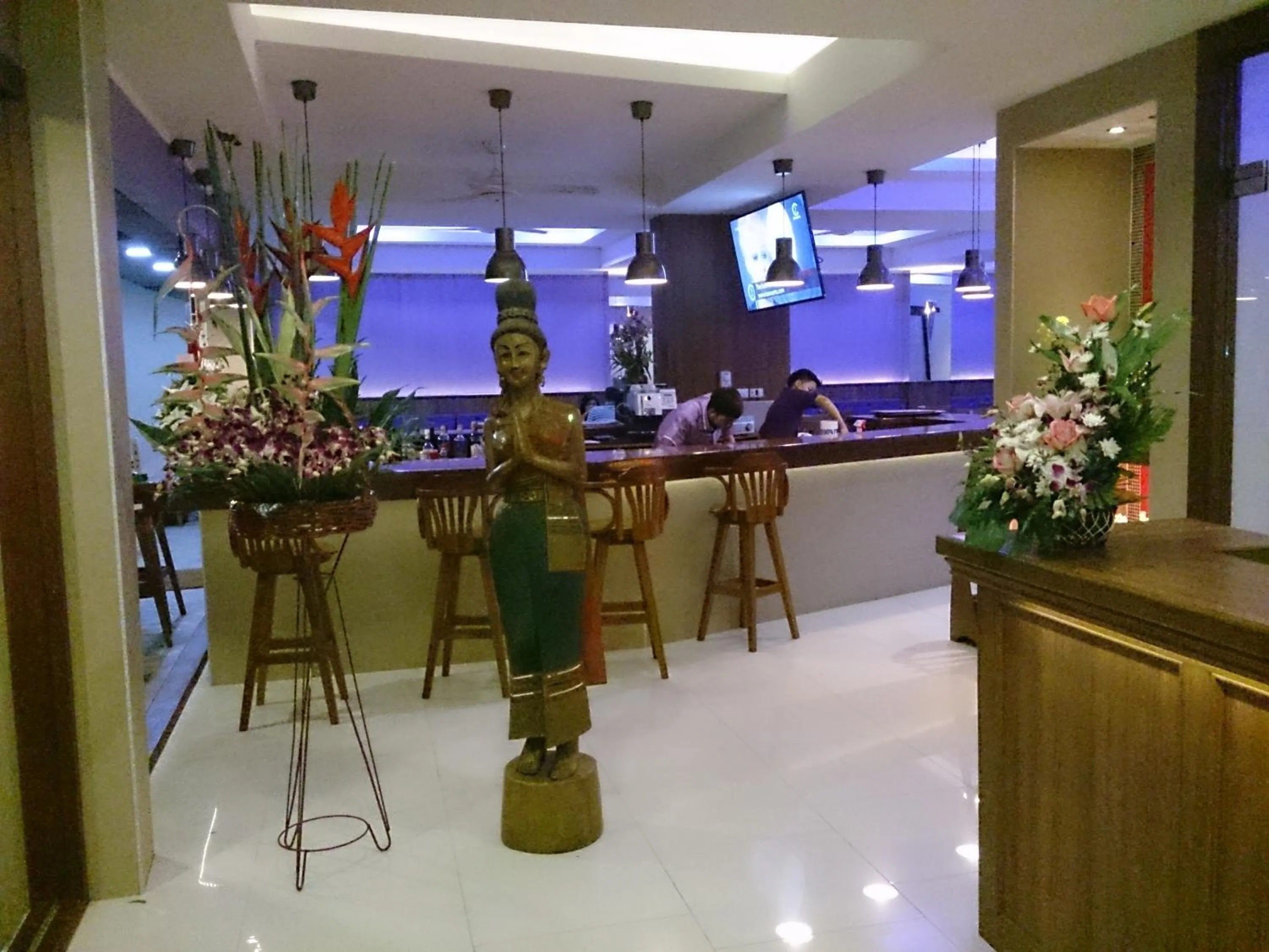 Lobby or reception in Orchid Resortel