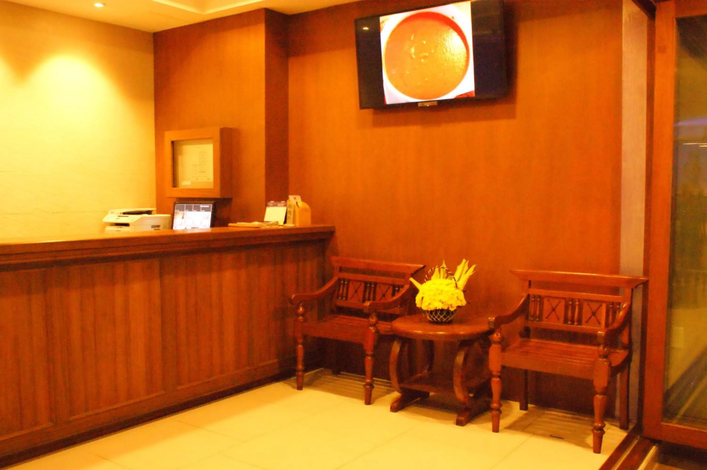 Lobby or reception in Orchid Resortel