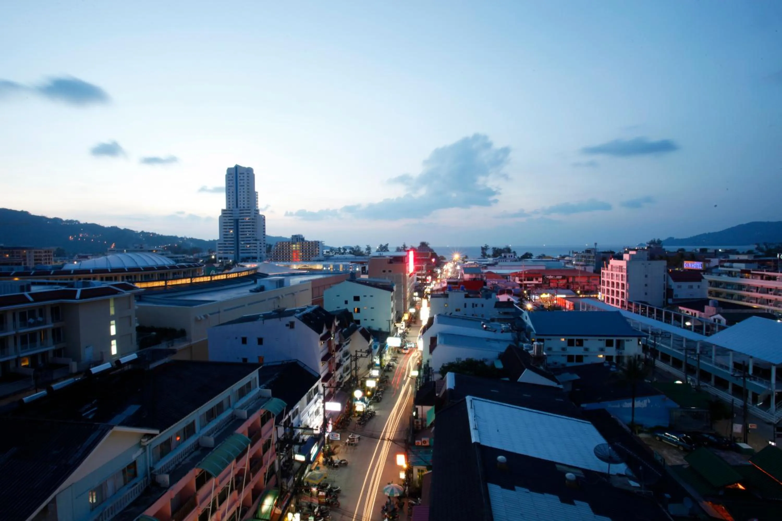 Pool view in Orchid Resortel