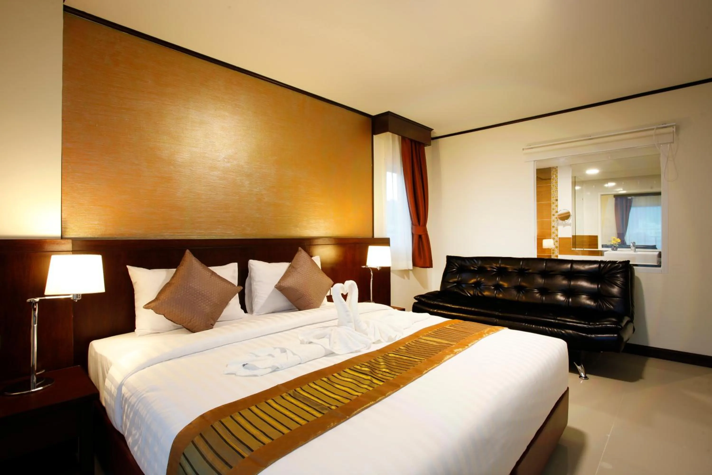 Decorative detail, Bed in Orchid Resortel