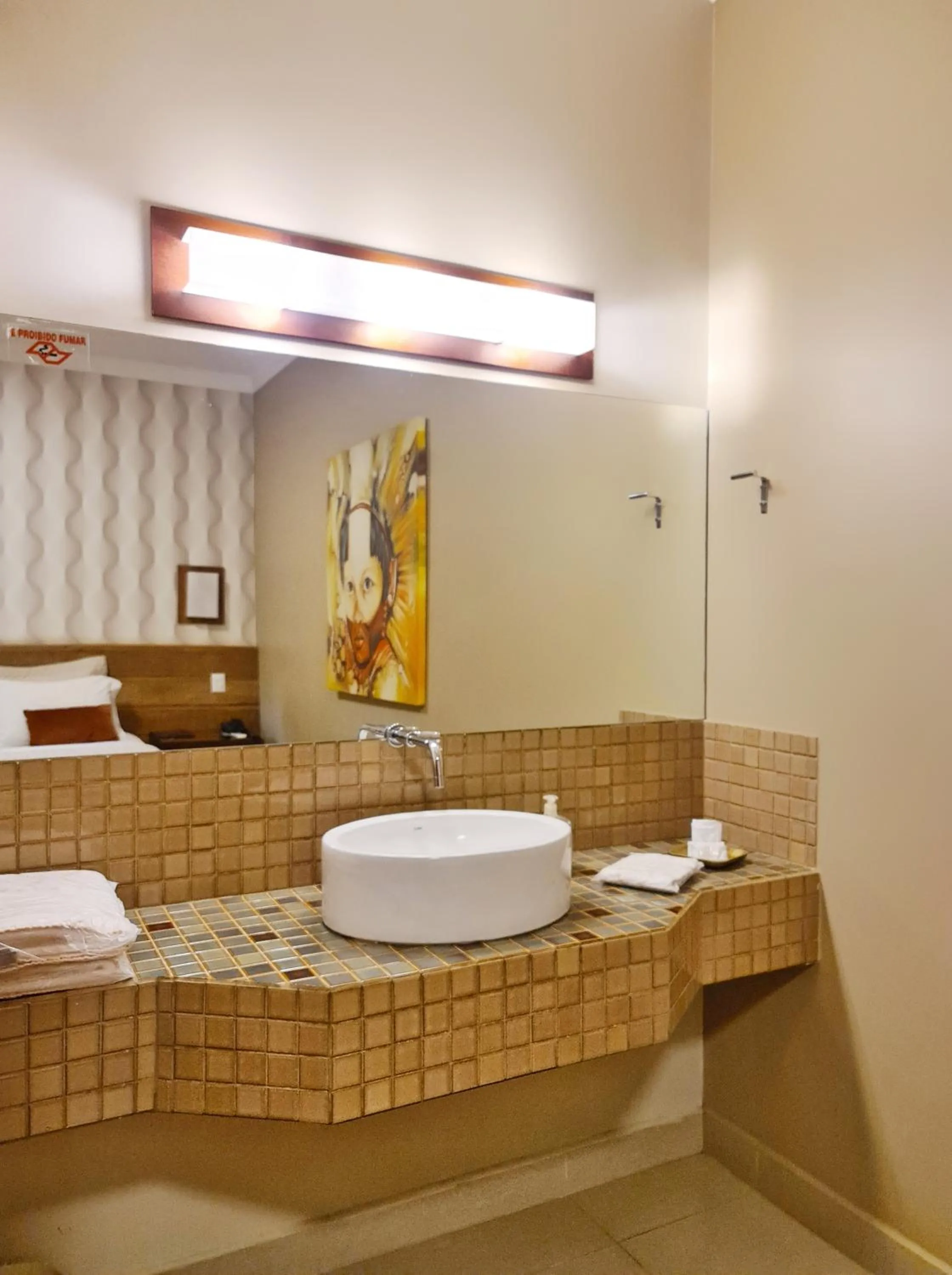 Toilet in Hotel Pousada Santa Rita