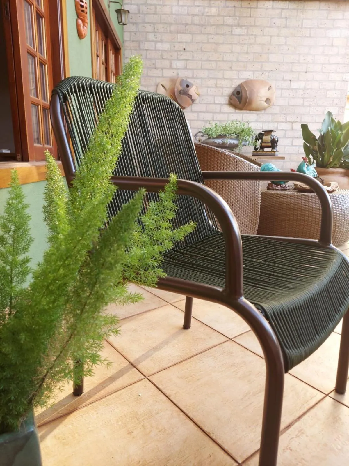 Property building in Hotel Pousada Santa Rita