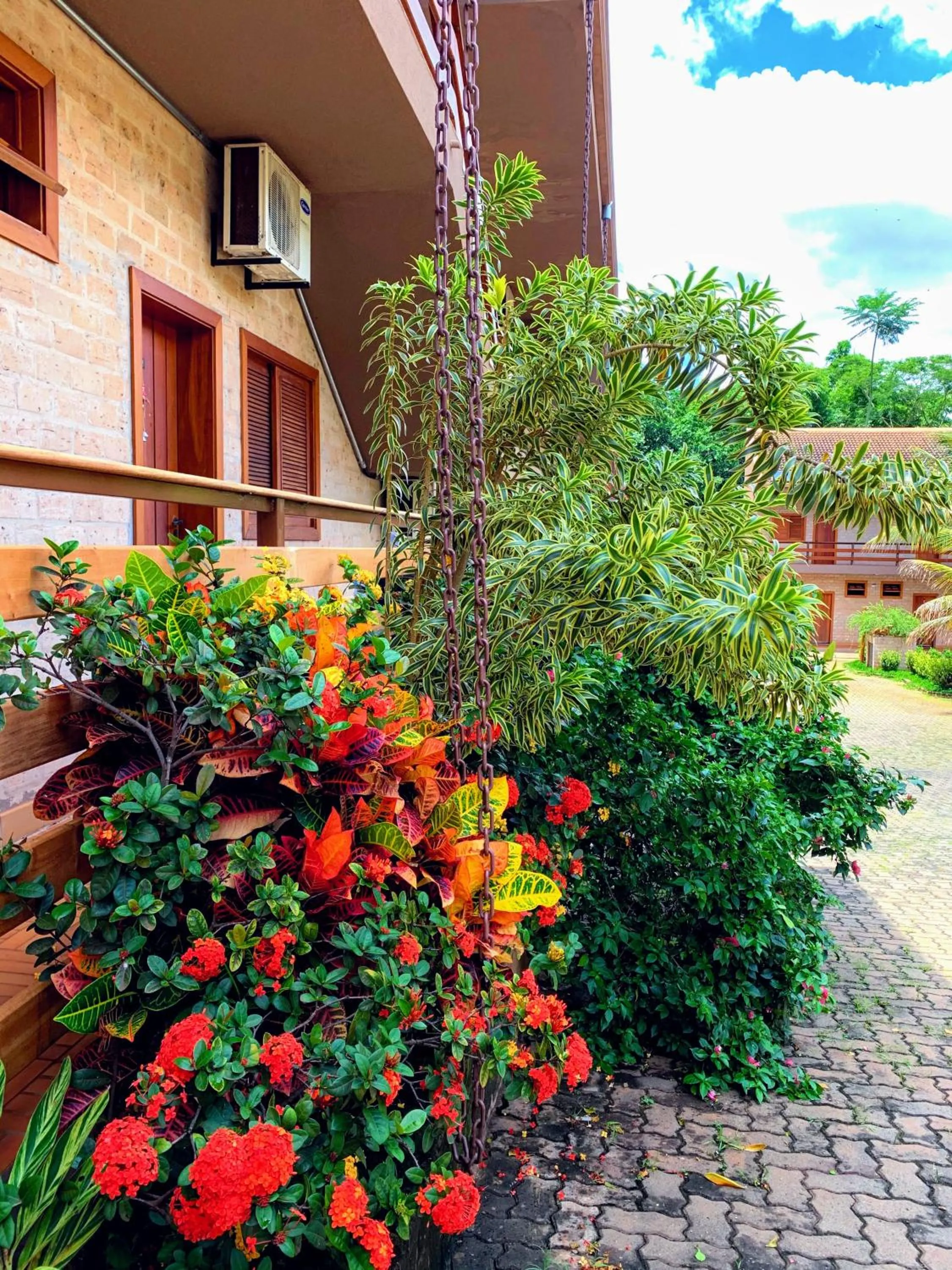 Garden in Hotel Pousada Santa Rita