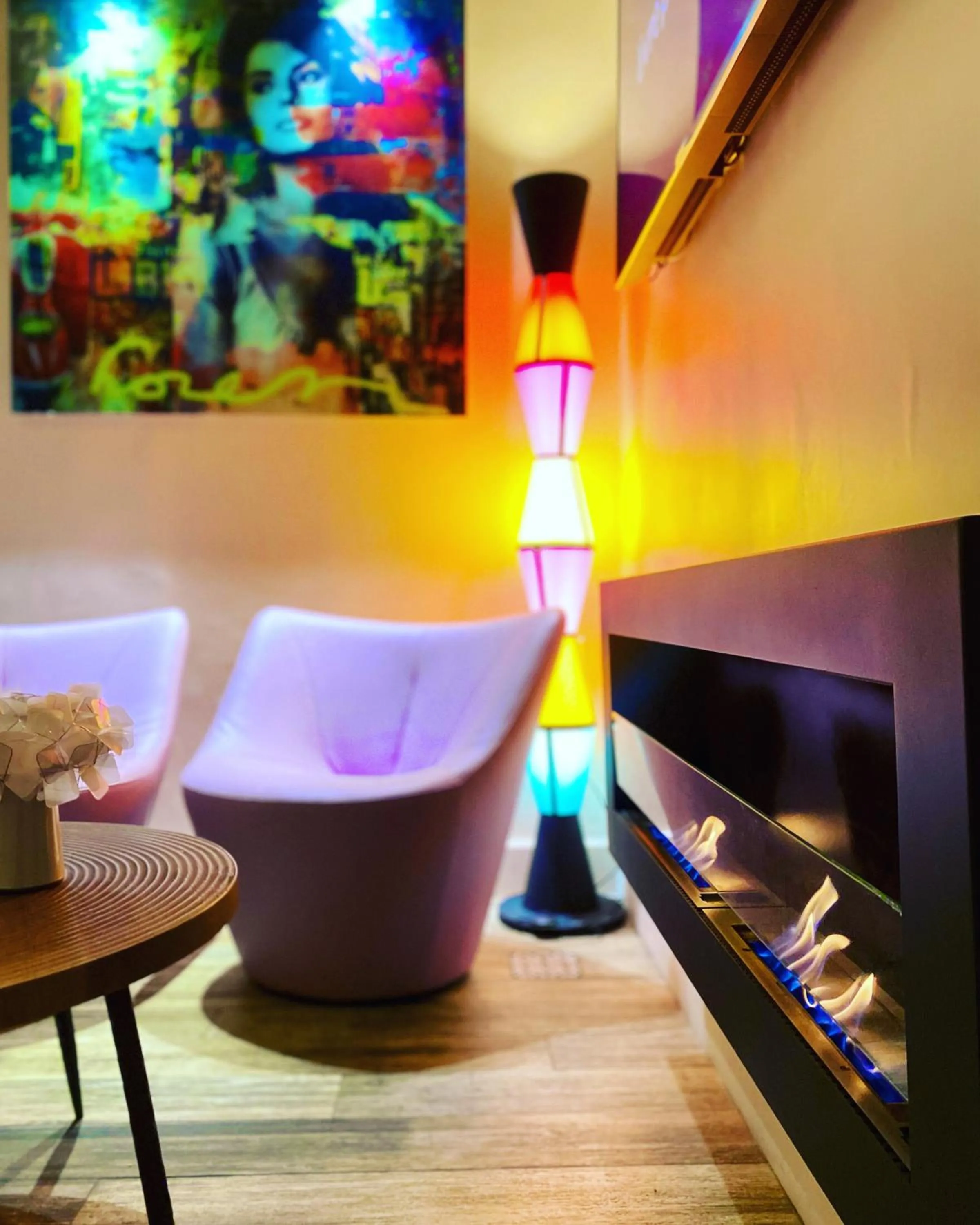 Lounge or bar in Hôtel Villa Sophia - ADULTS ONLY JULY AND AUGUST