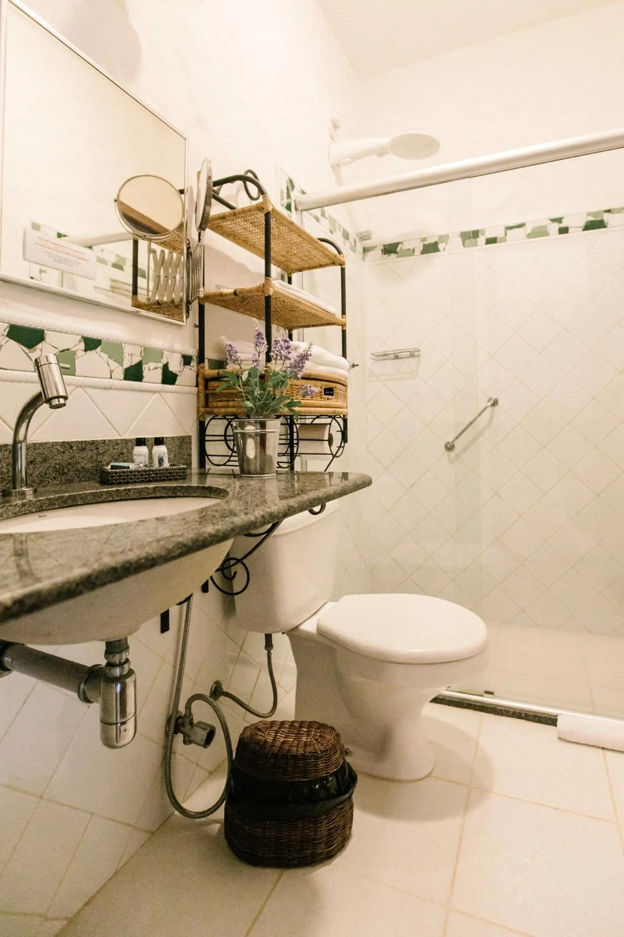 Bathroom in Pousada Burundanga