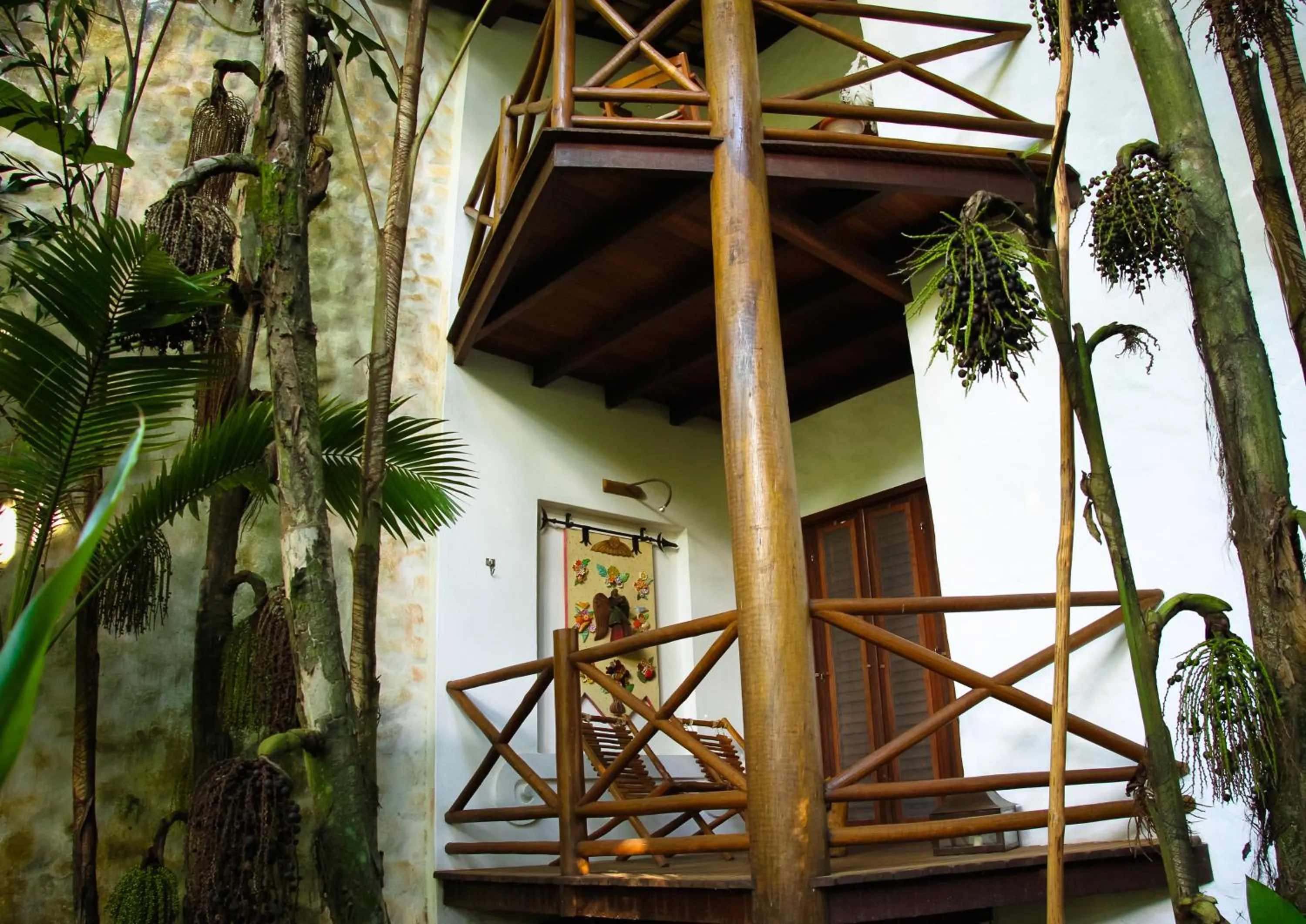 Balcony/Terrace in Pousada Burundanga