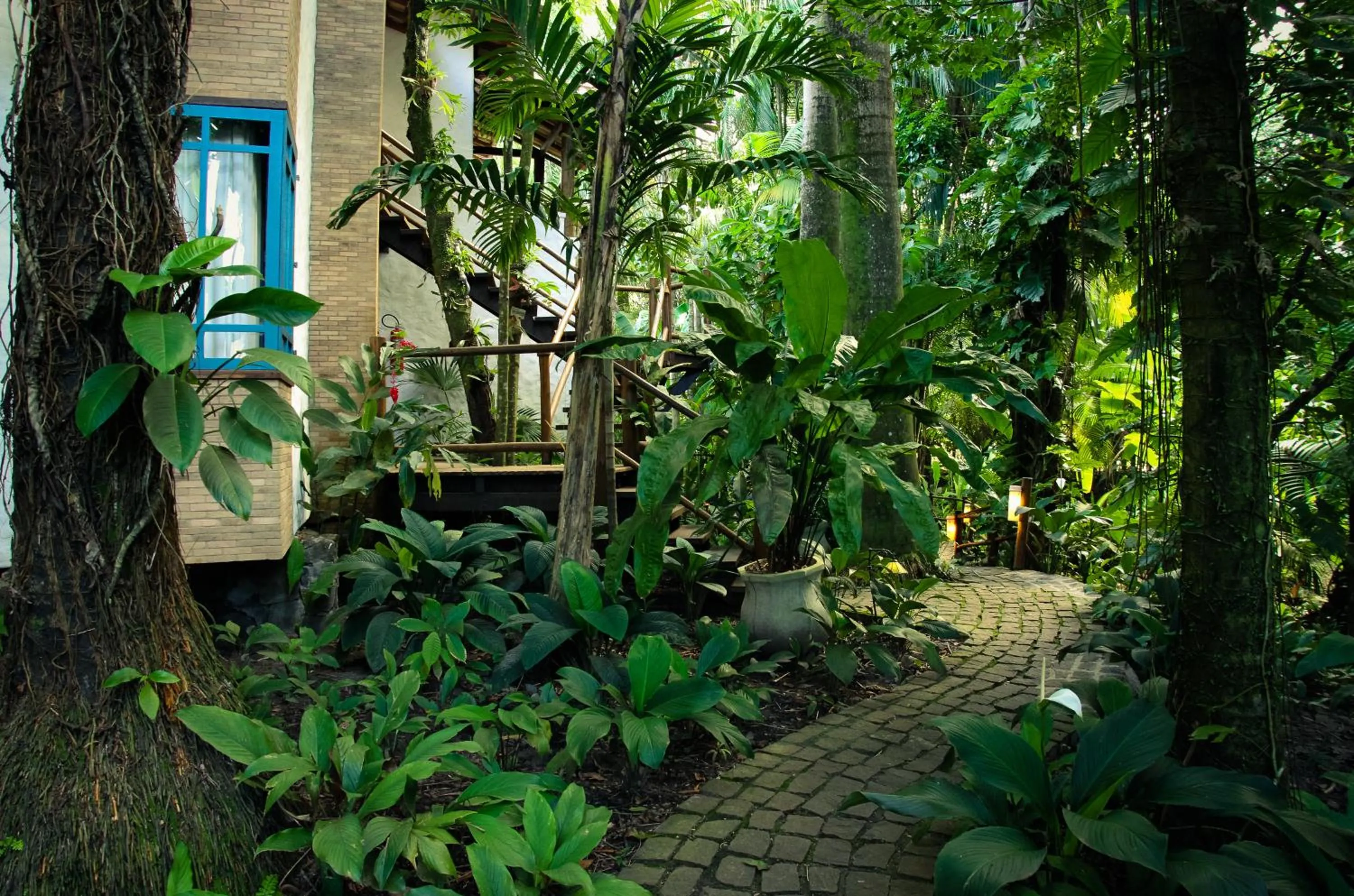 Garden in Pousada Burundanga