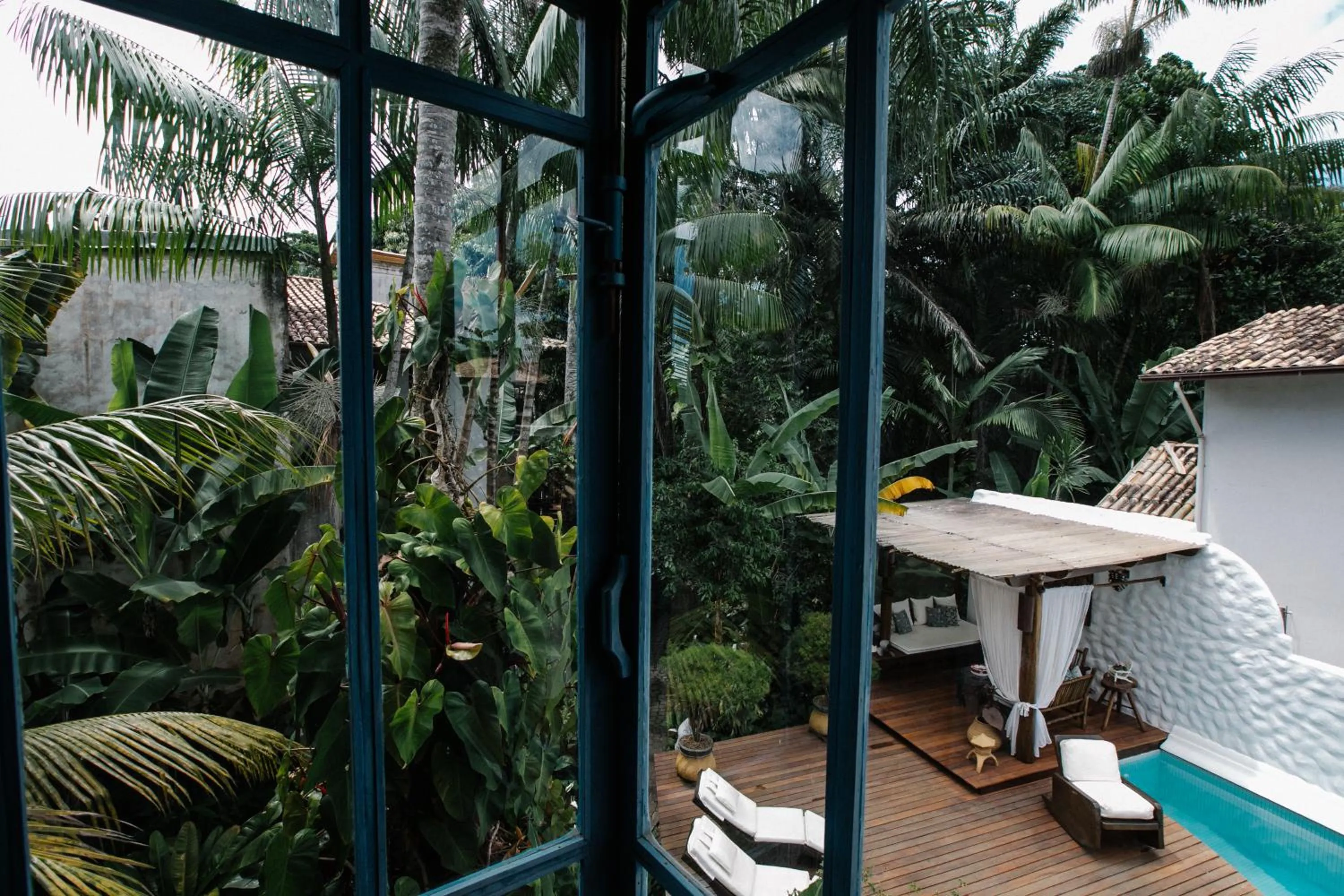 Balcony/Terrace in Pousada Burundanga