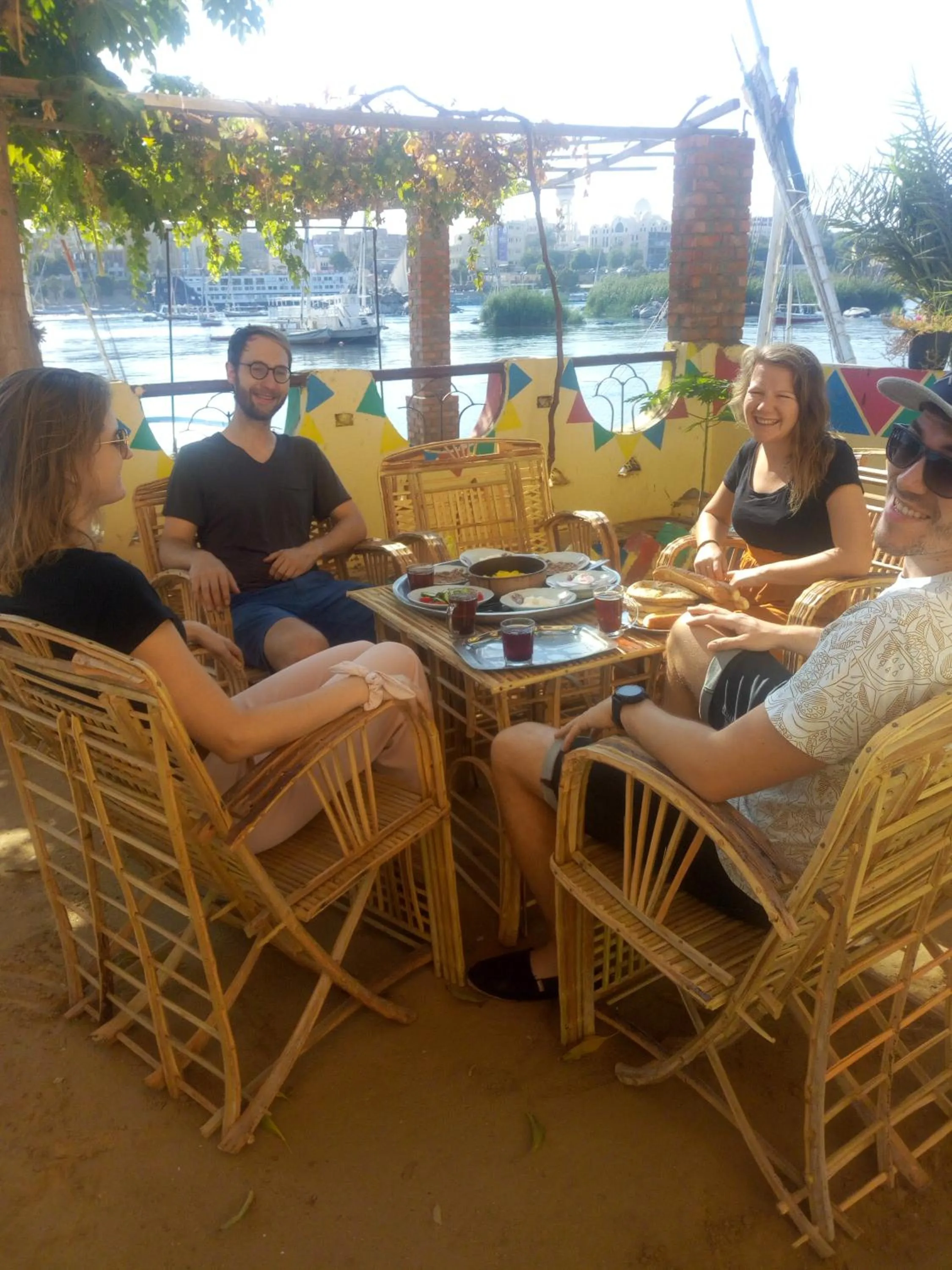 Seating area in Awi Guest House