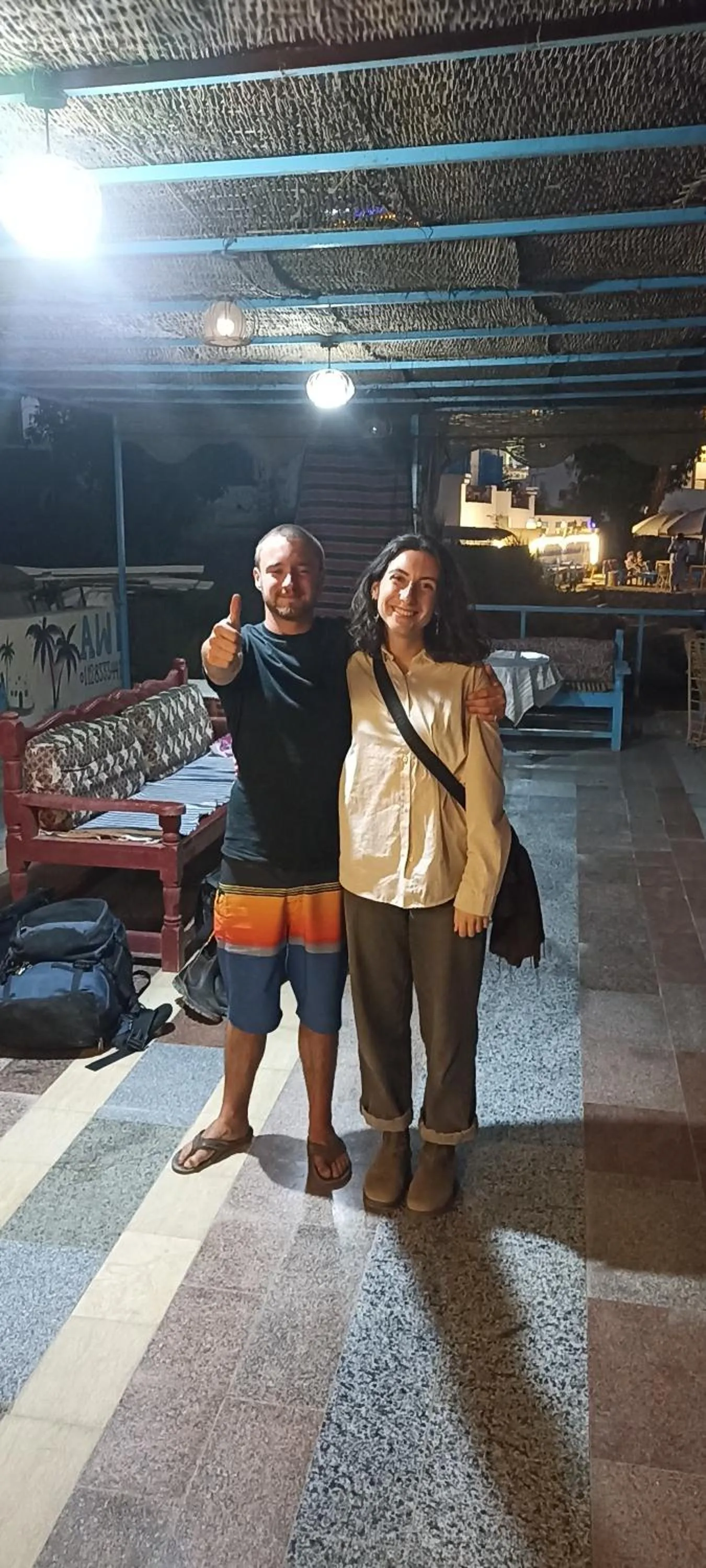 group of guests in Awi Guest House