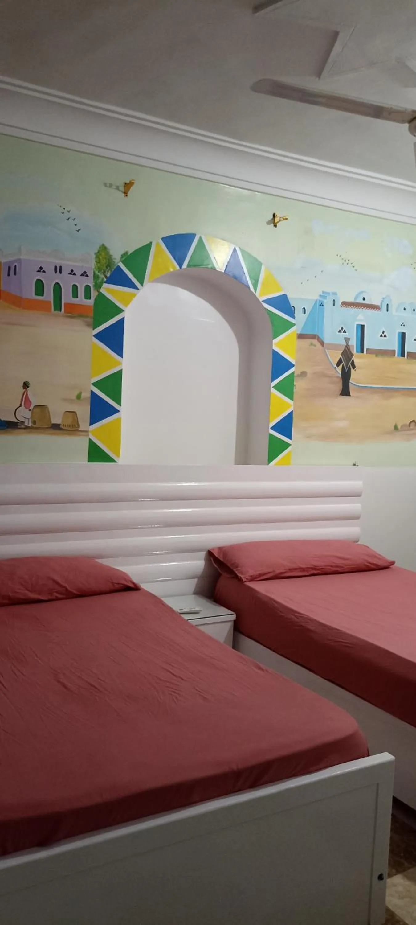 Bed in Awi Guest House