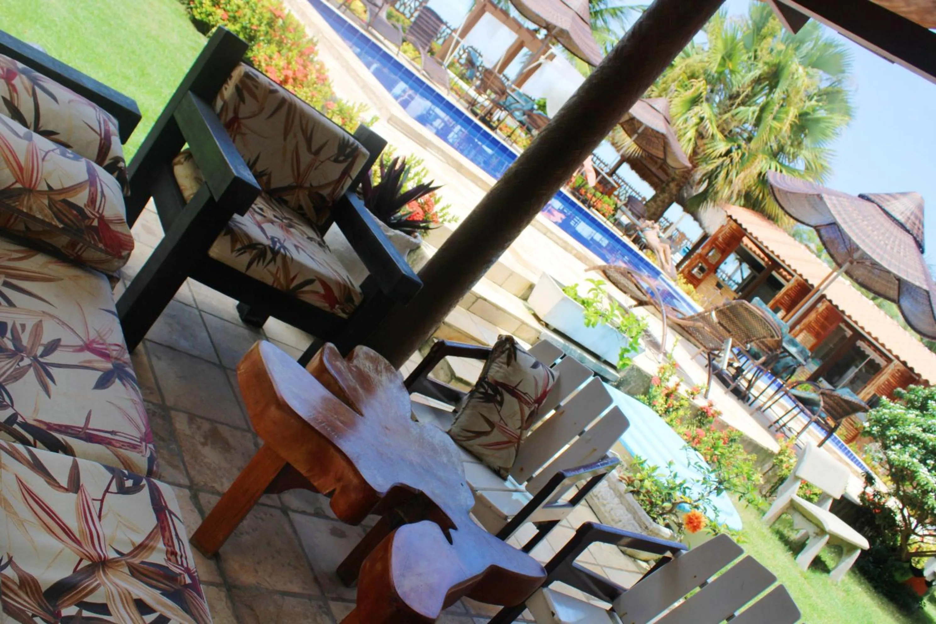 Area and facilities in Pousada Coqueiro Verde