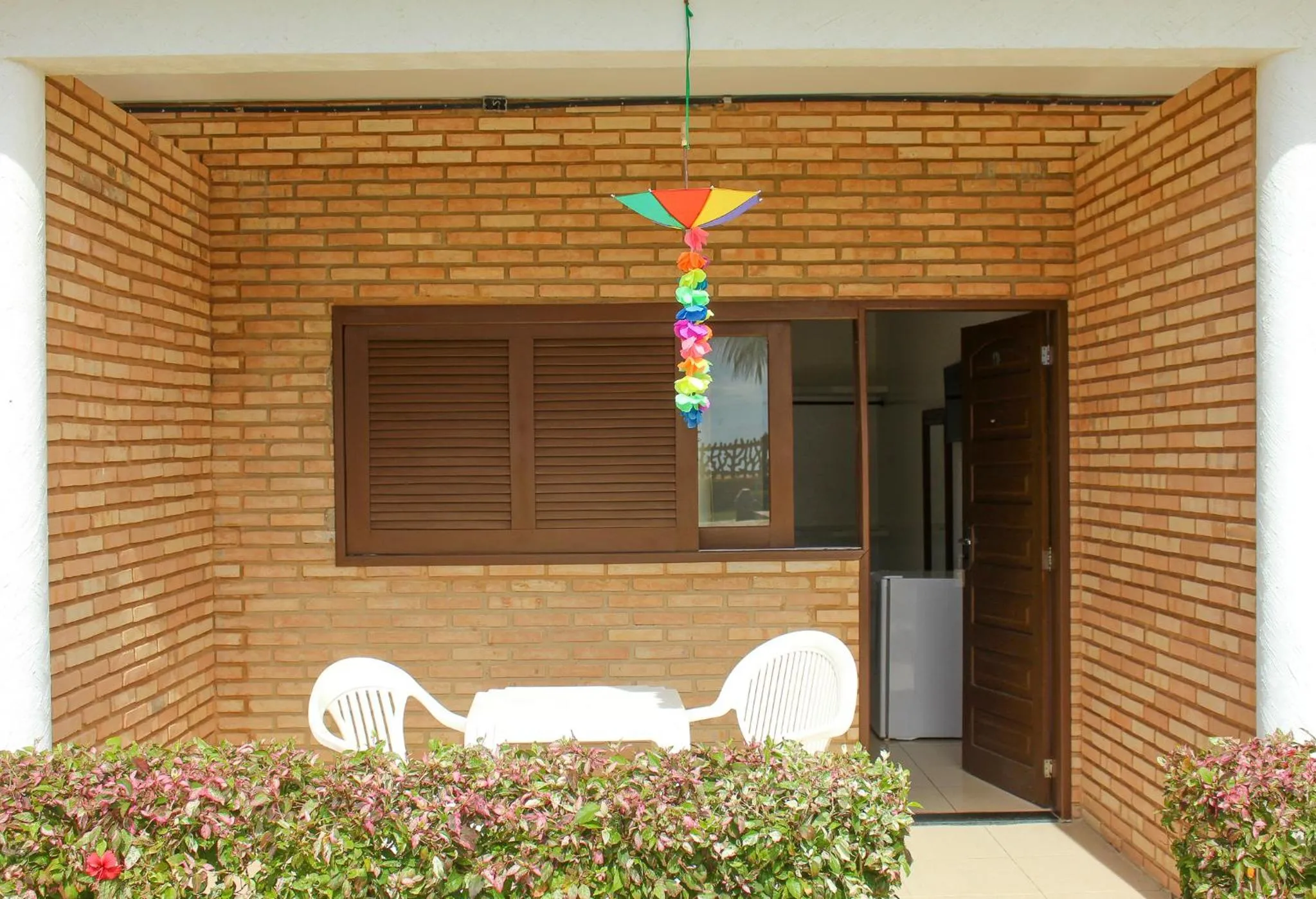Balcony/Terrace in Pousada Coqueiro Verde