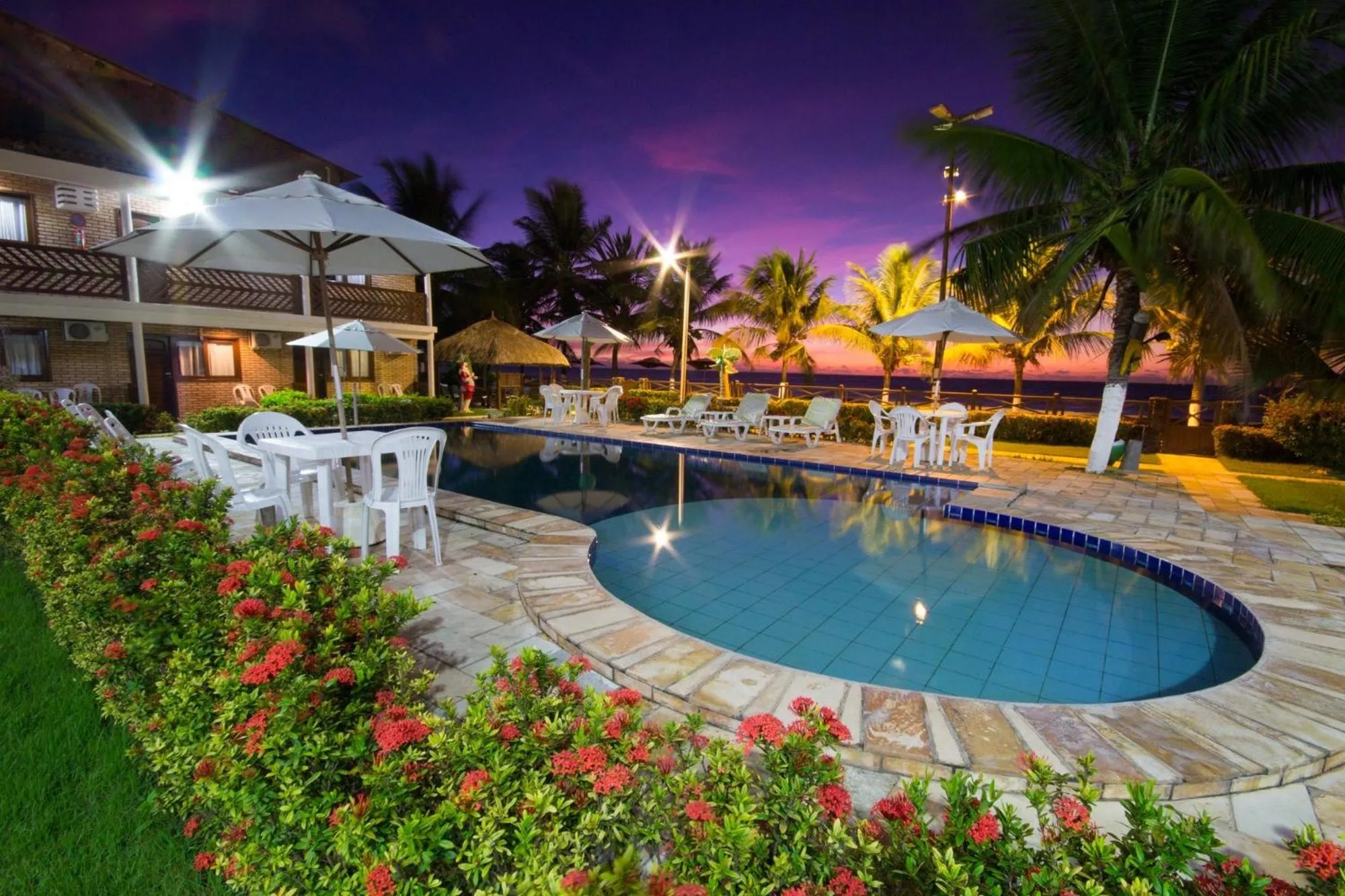 Night in Pousada Coqueiro Verde