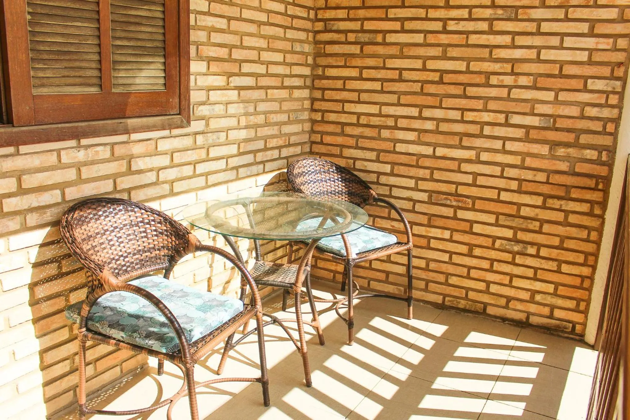 Balcony/Terrace in Pousada Coqueiro Verde