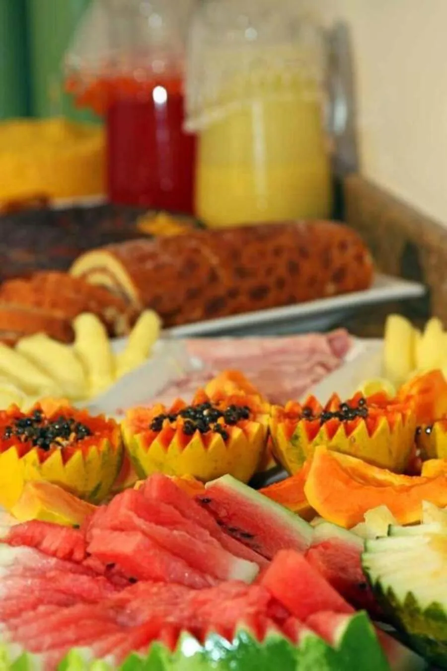 Breakfast in Pousada Coqueiro Verde