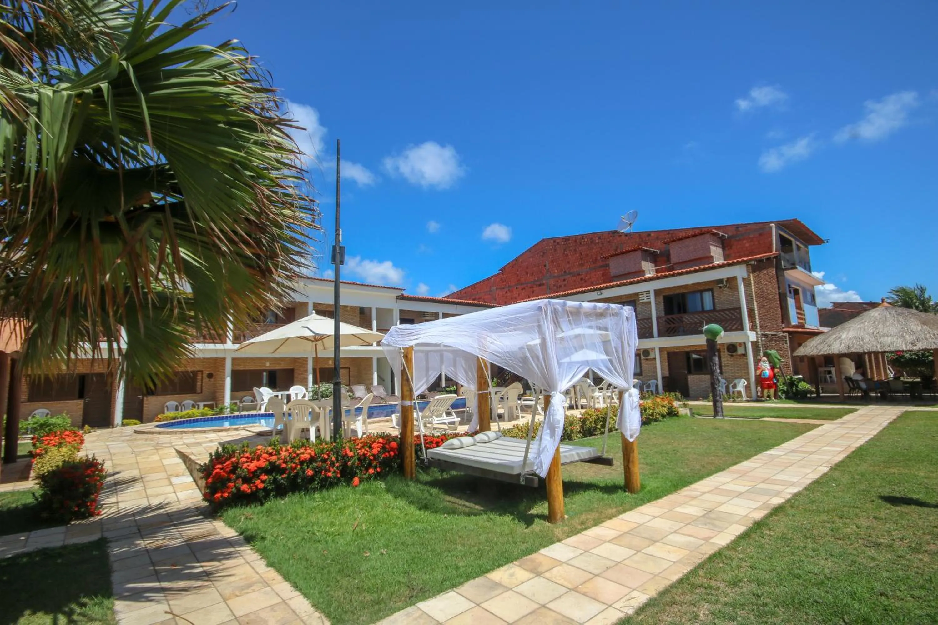 Garden in Pousada Coqueiro Verde