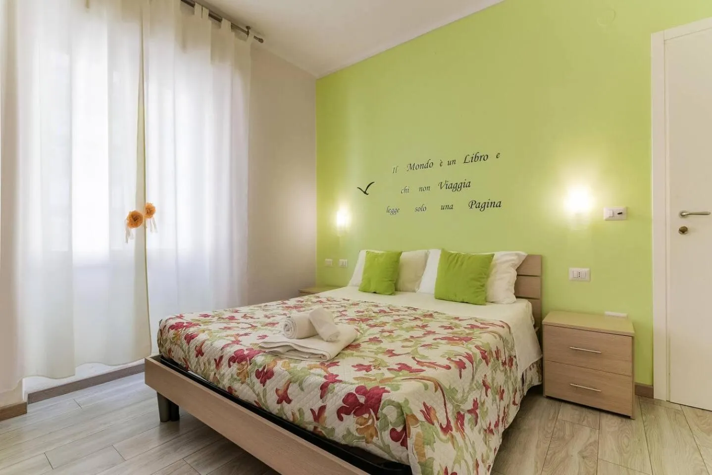 Bed in Leolù Guesthouse Alghero