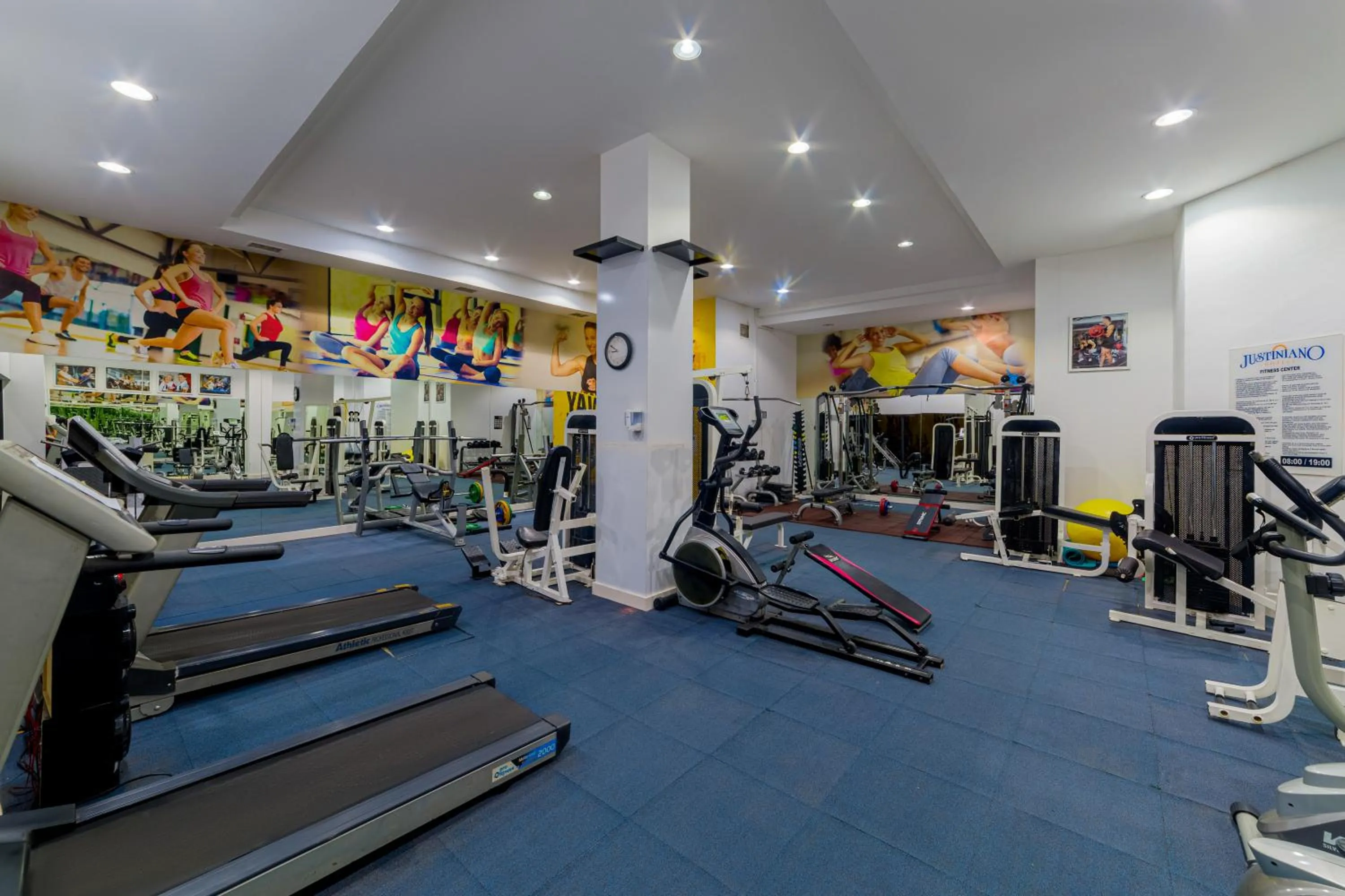 Fitness centre/facilities in Justiniano Club Park Conti