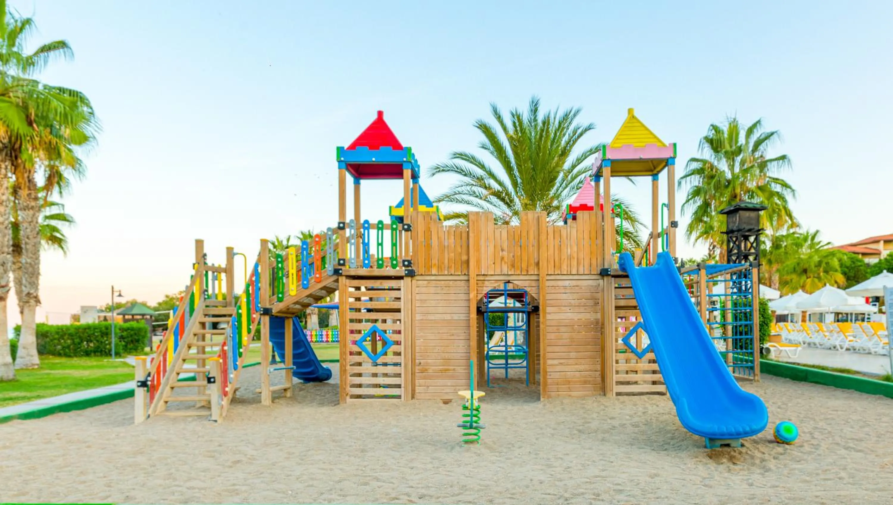 Children play ground in Justiniano Club Park Conti