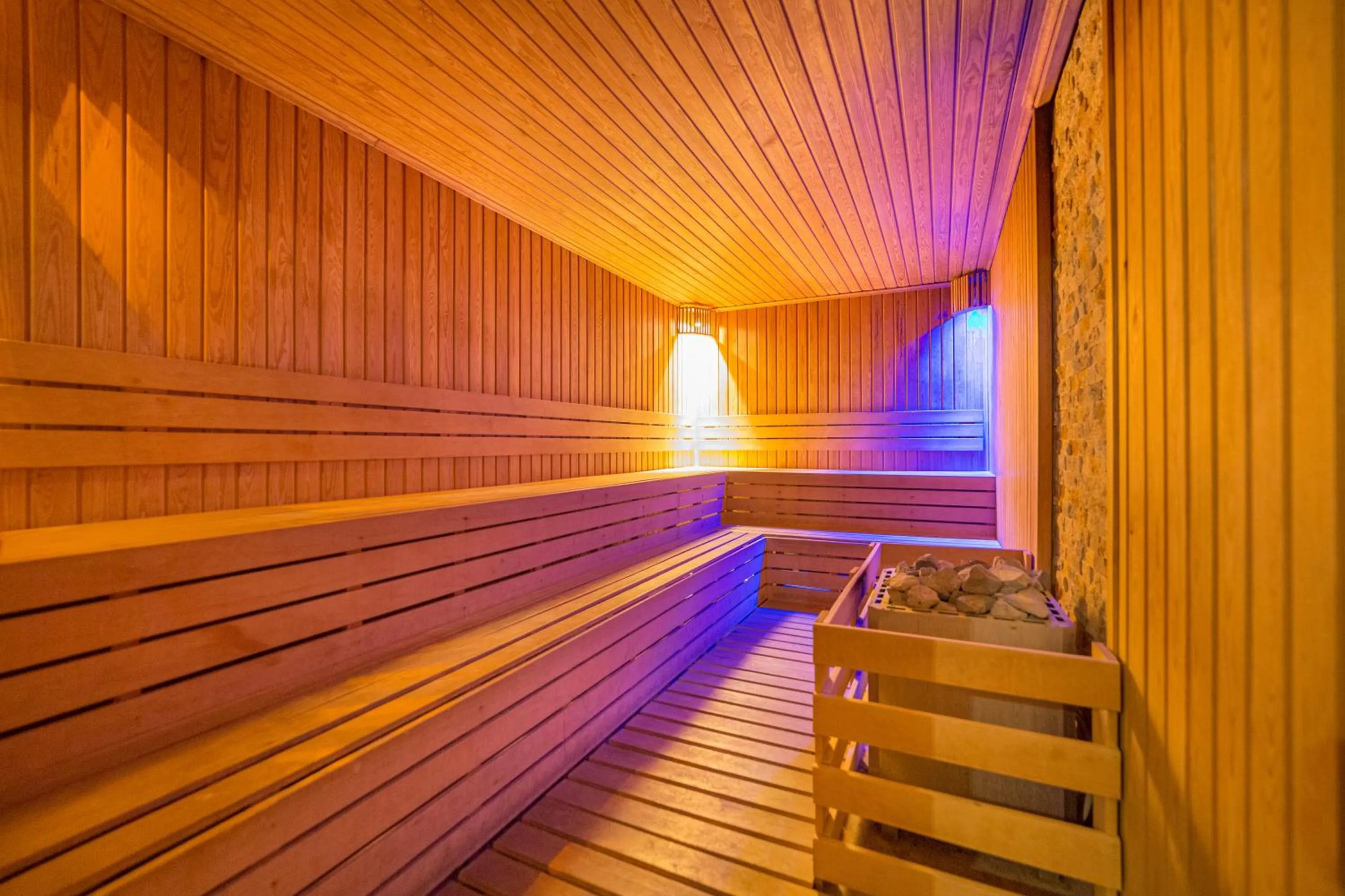 Sauna in Justiniano Club Park Conti