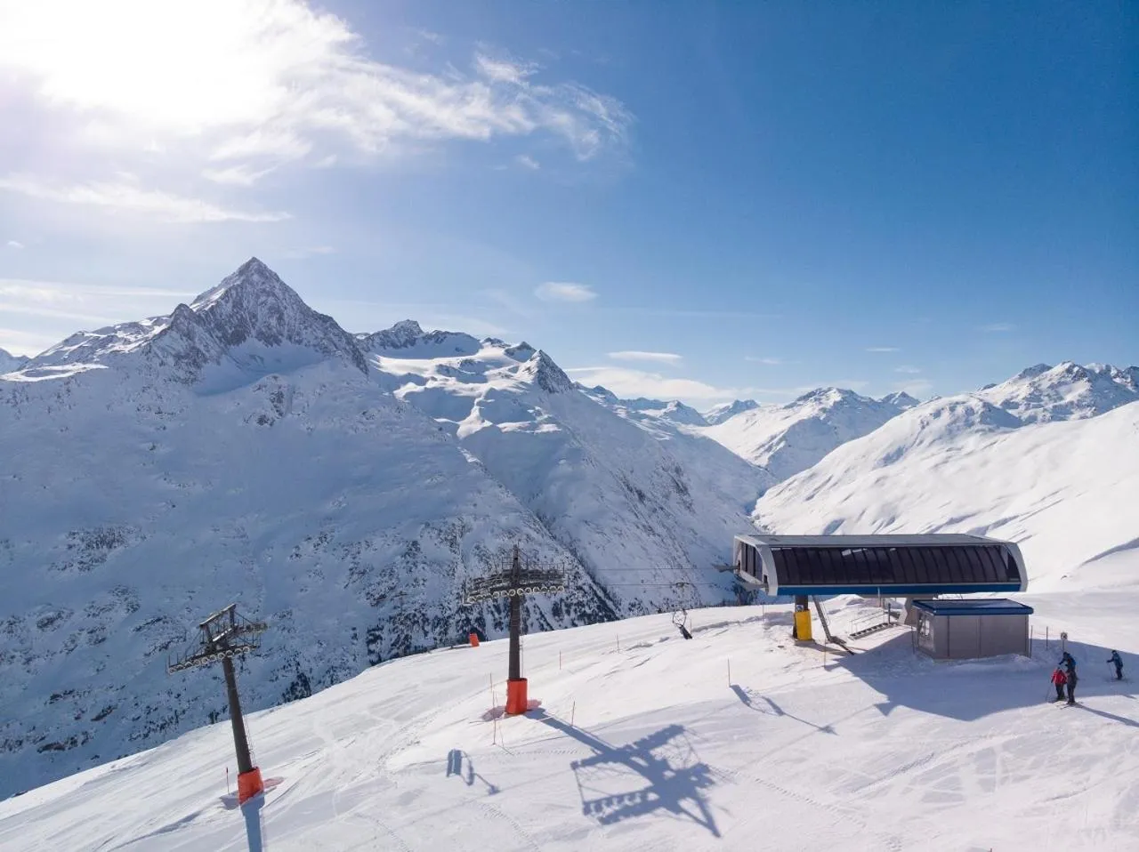 Skiing in Hotel Venter Bergwelt