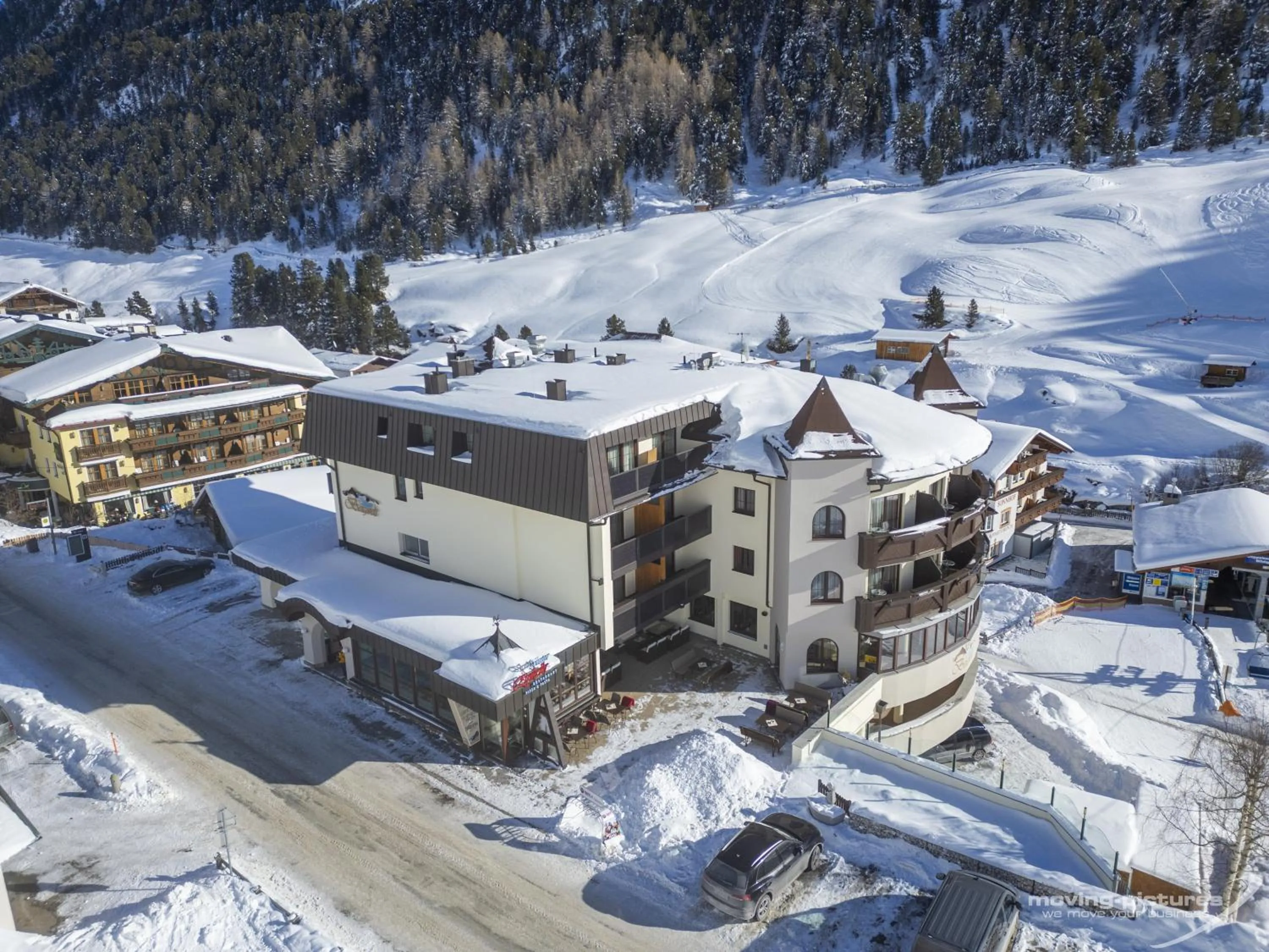 Property building in Hotel Venter Bergwelt