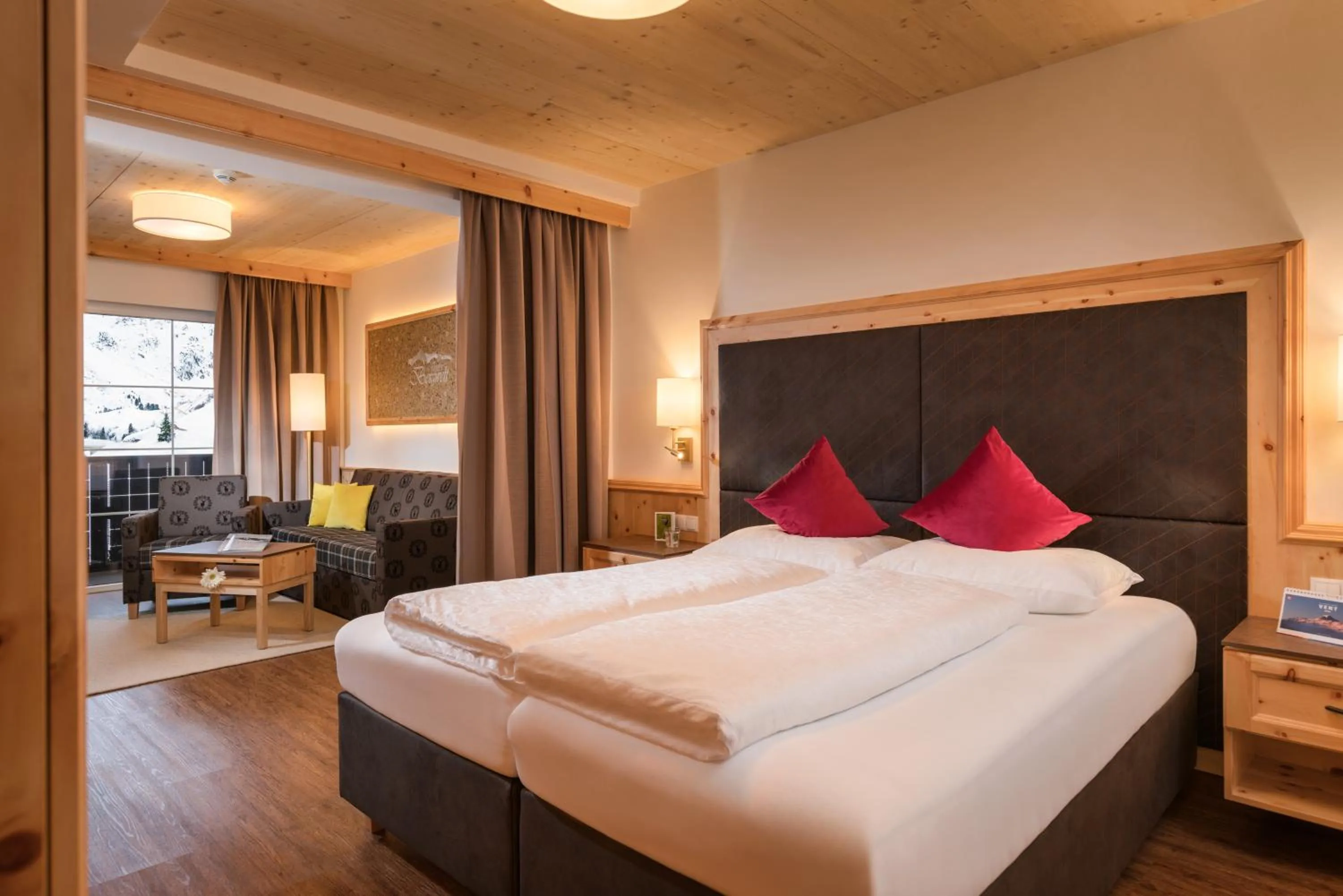 Bedroom, Bed in Hotel Venter Bergwelt