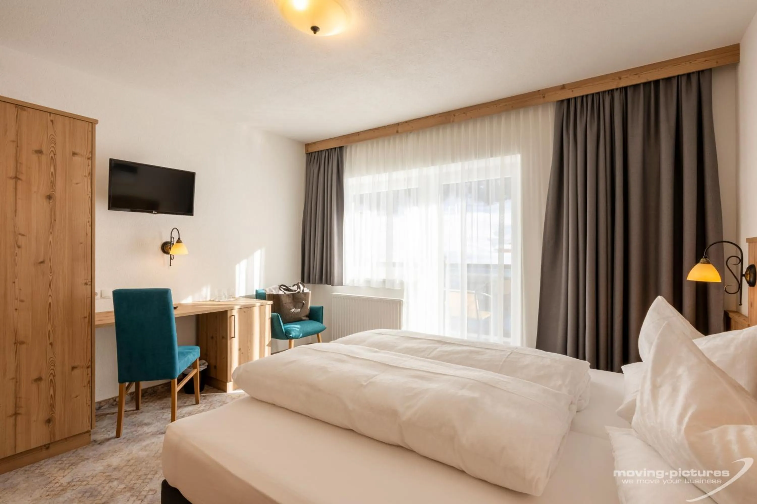 Bedroom, Bed in Hotel Venter Bergwelt