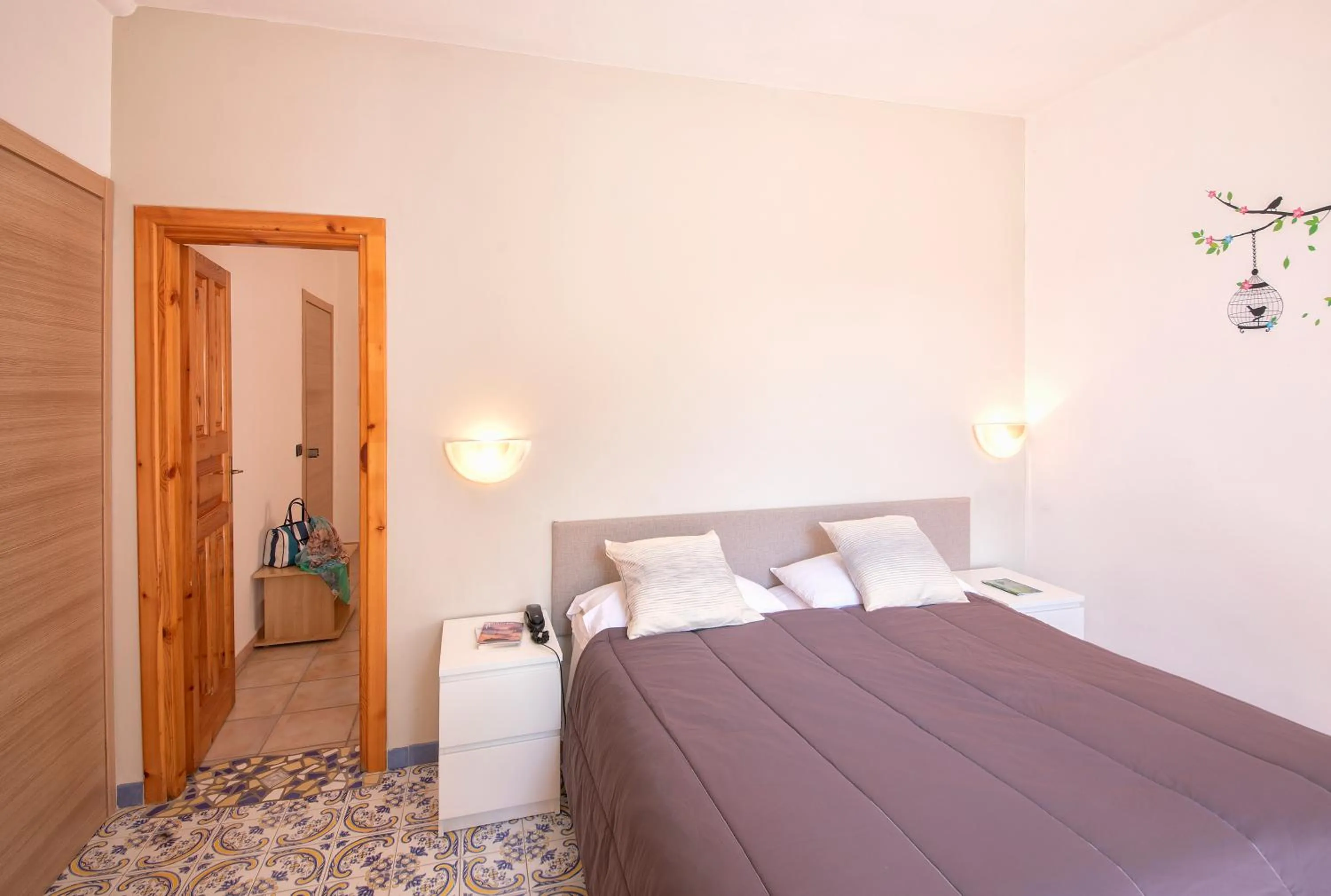 Bed in Hotel Costa Citara