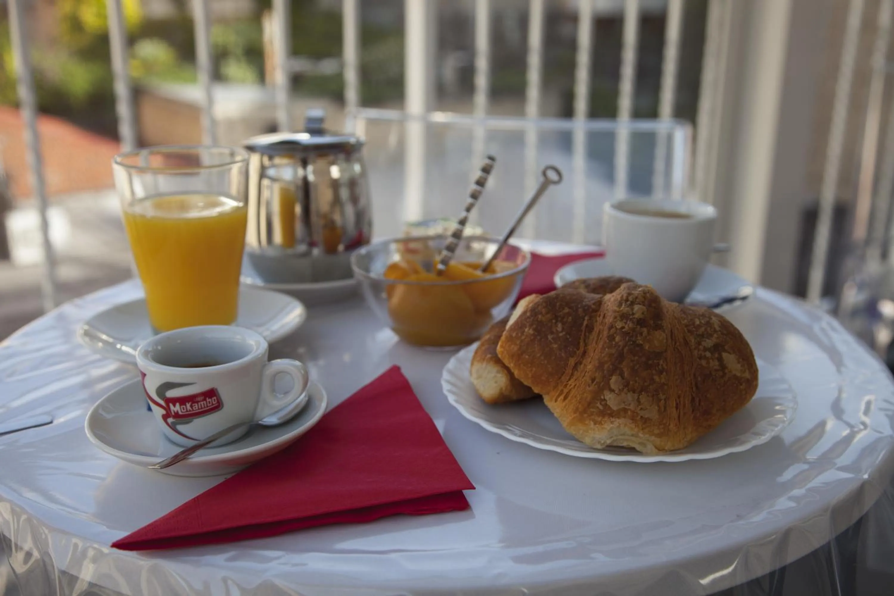 Food and drinks in Bella Pescara B&B