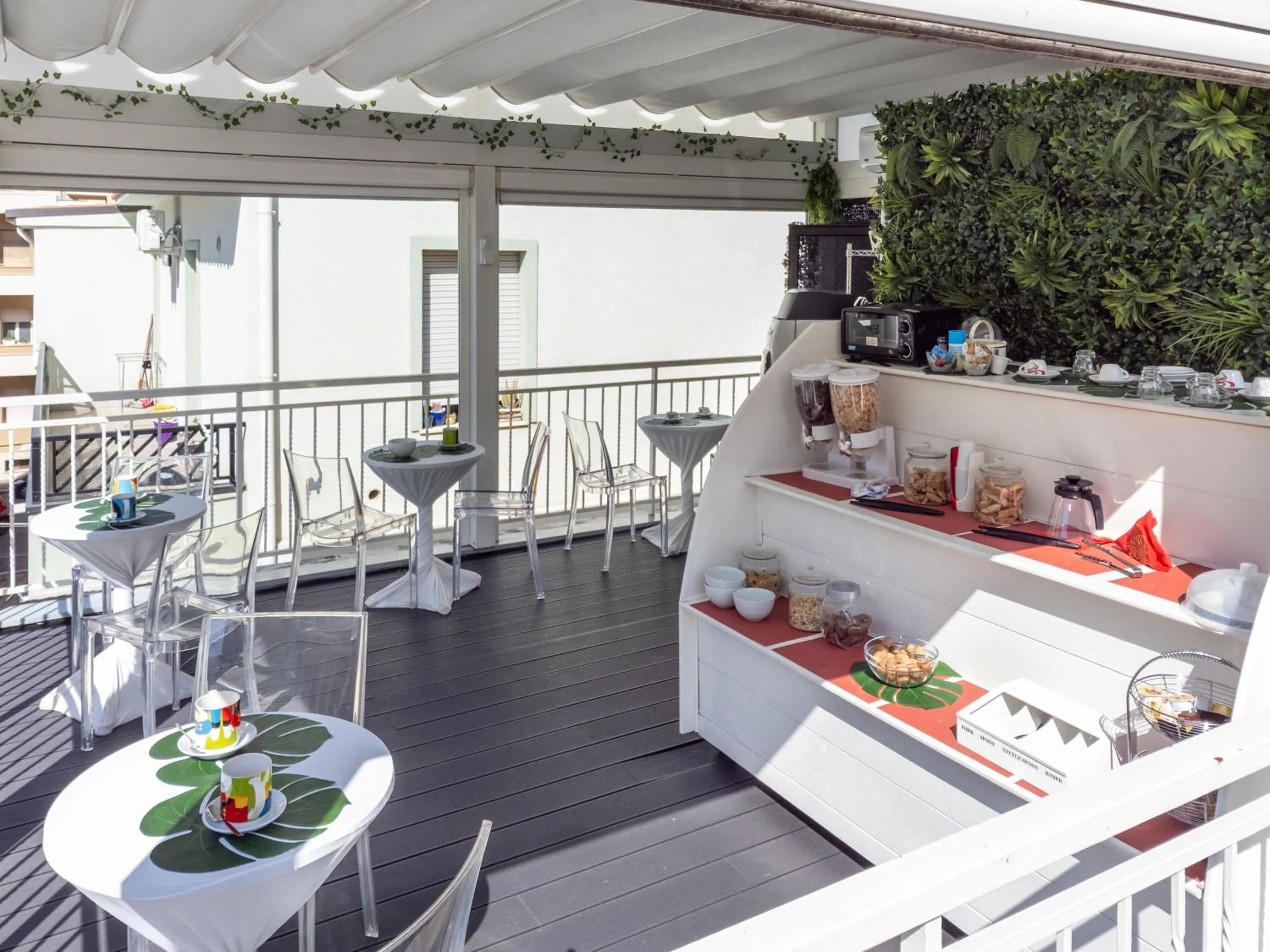 Balcony/Terrace in Bella Pescara B&B